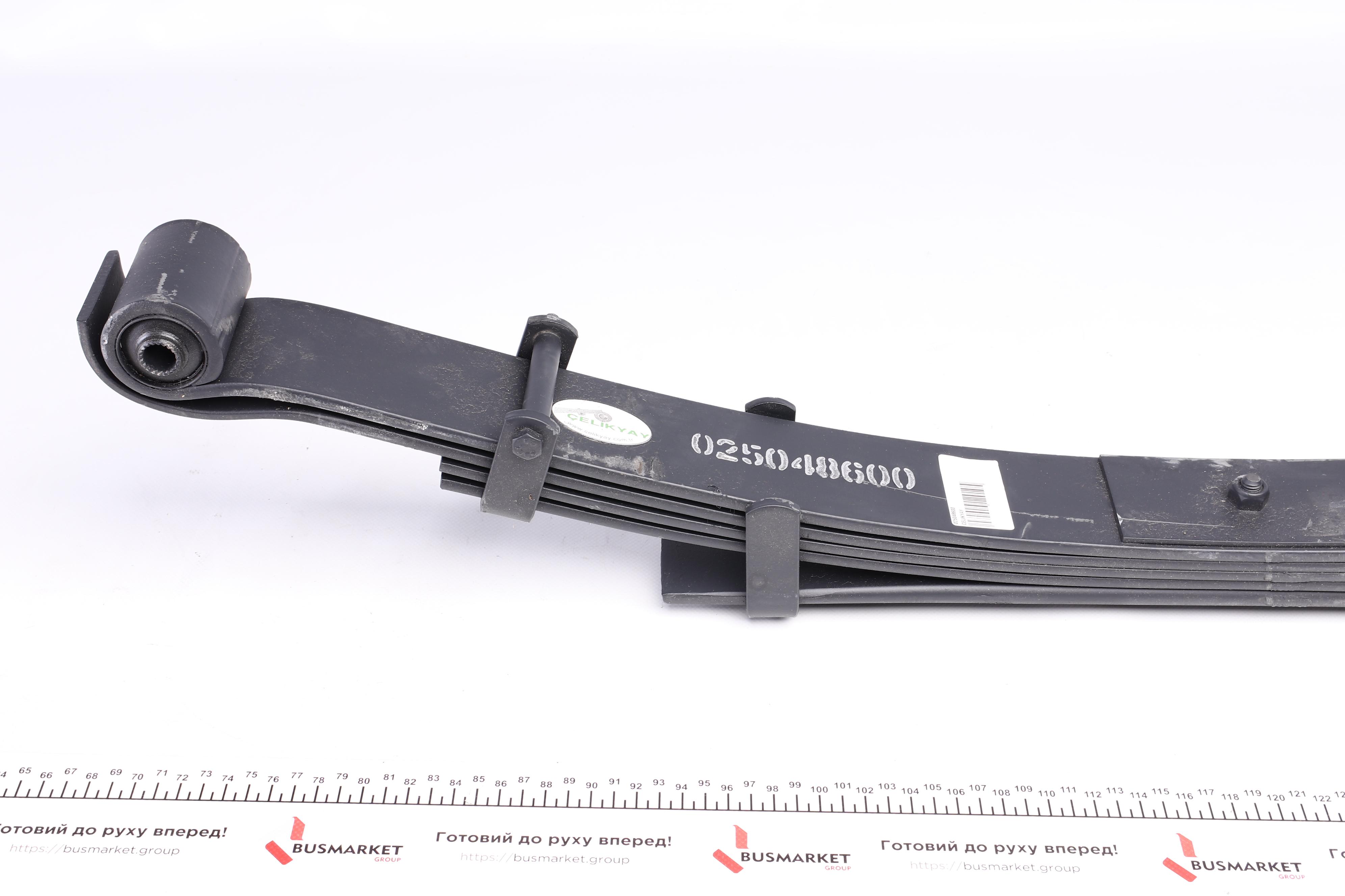 Ресора задня Mitsubishi L 200 05- (комплект 5 листів) (70/515/680) (1/7mm+3/6mm+1/13mm)