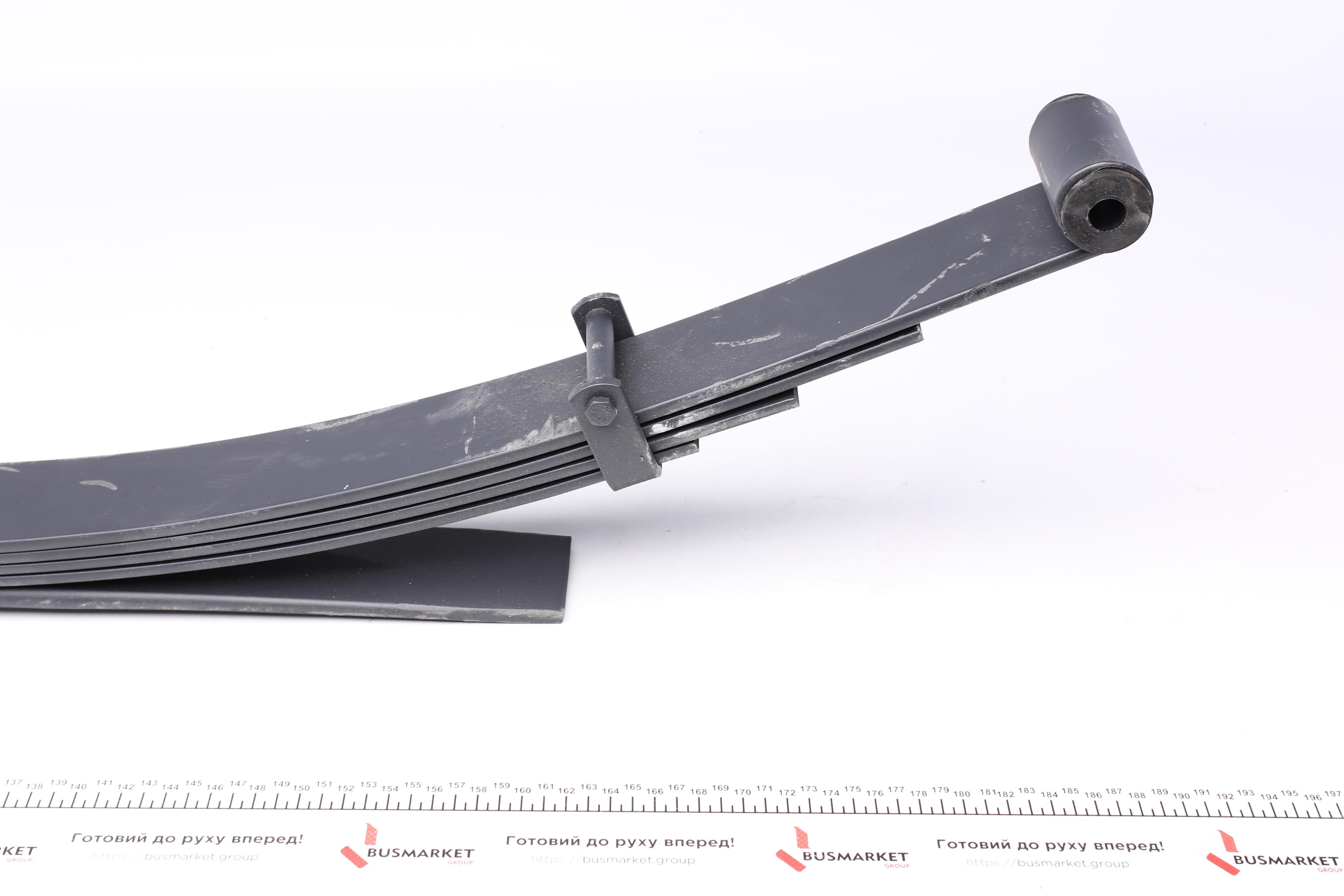 Ресора задня Mitsubishi L 200 05- (комплект 5 листів) (70/515/680) (1/7mm+3/6mm+1/13mm)