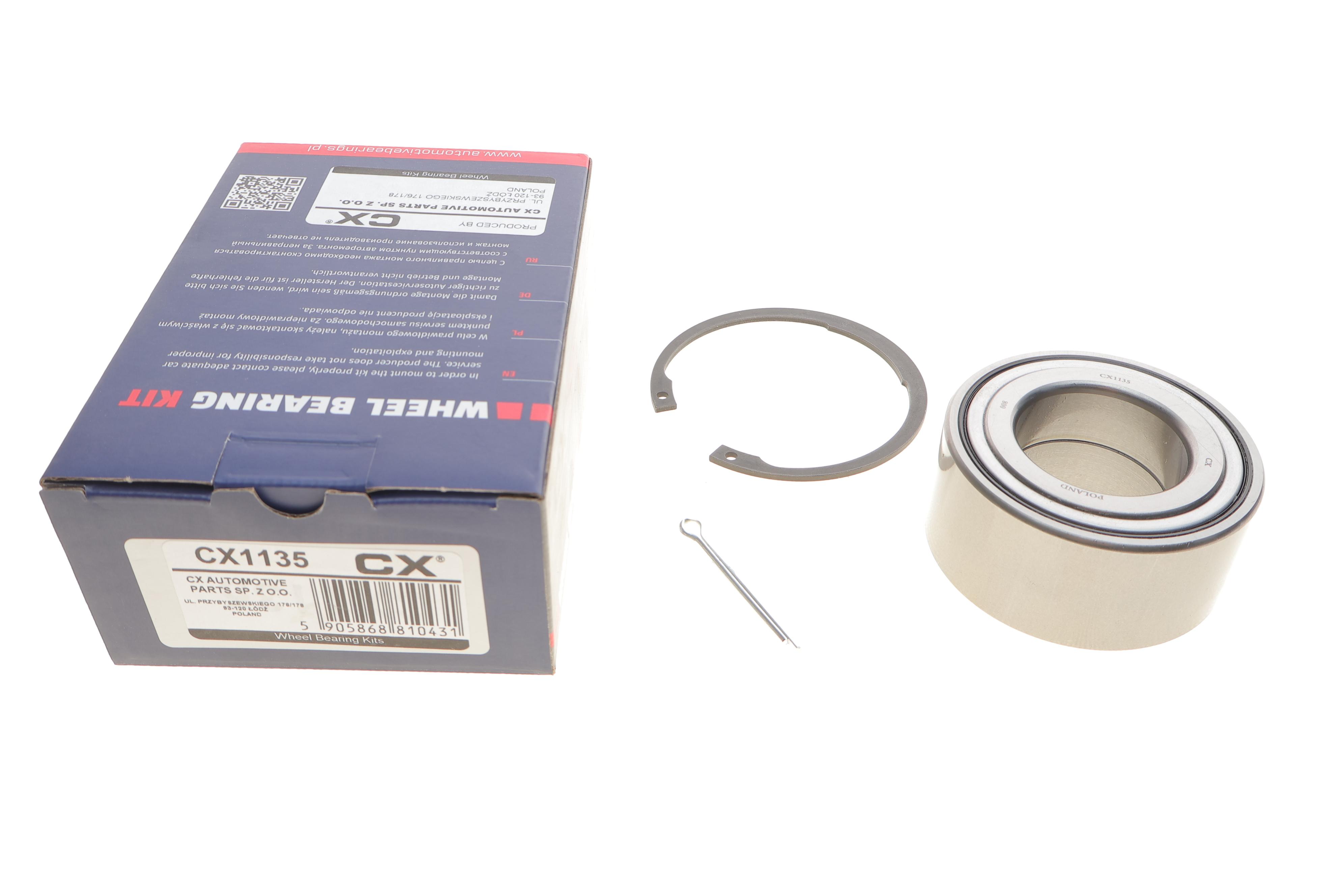 Підшипник маточини (передньої) Hyundai Santa Fe/Kia Sportage 01- (45x84x41)