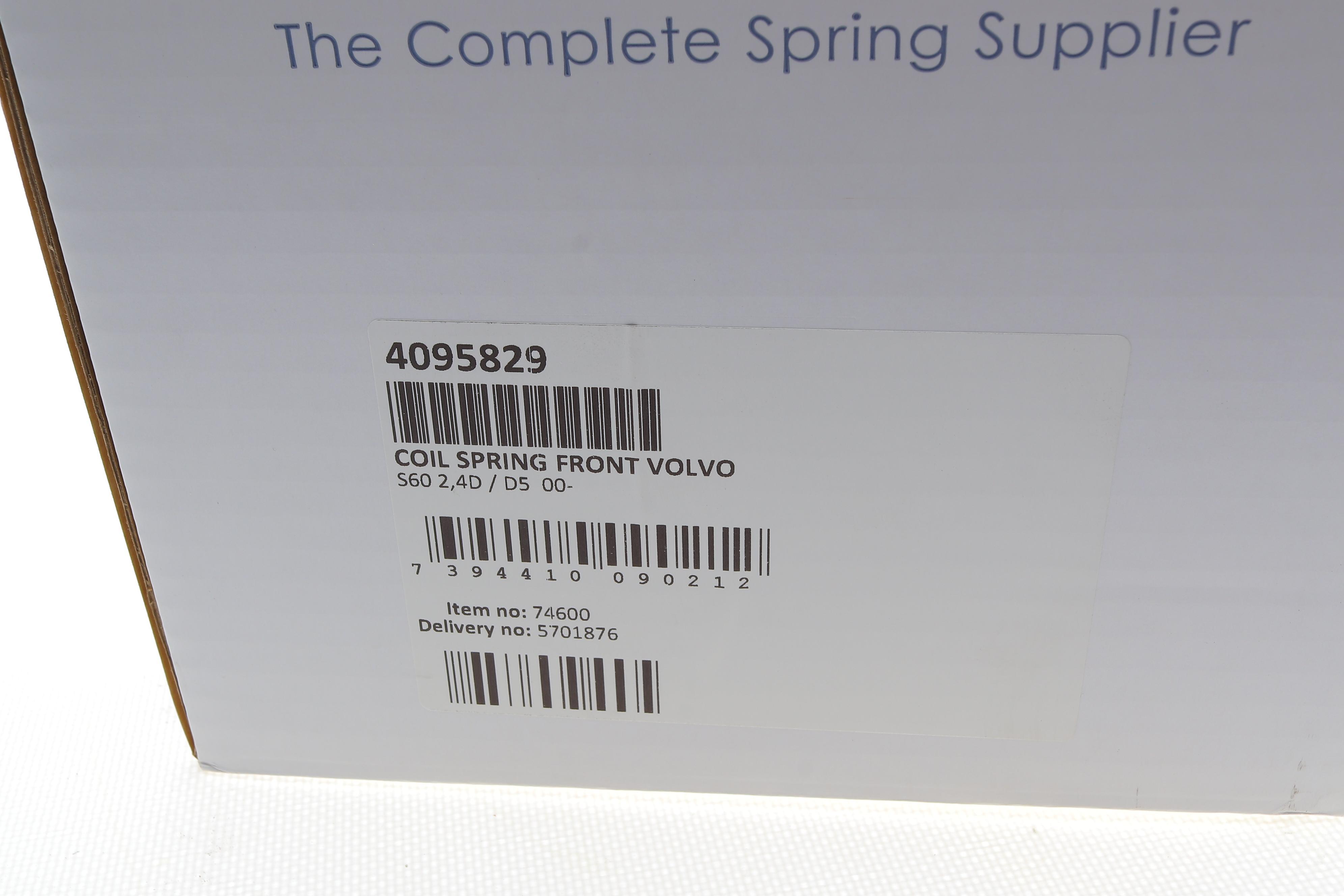Пружина (передня) Volvo S60 I 2.4D/CDI/D5 01-10 (седан)/V70 II 2.4 Bifuel МКПП 01-07 (універсал)