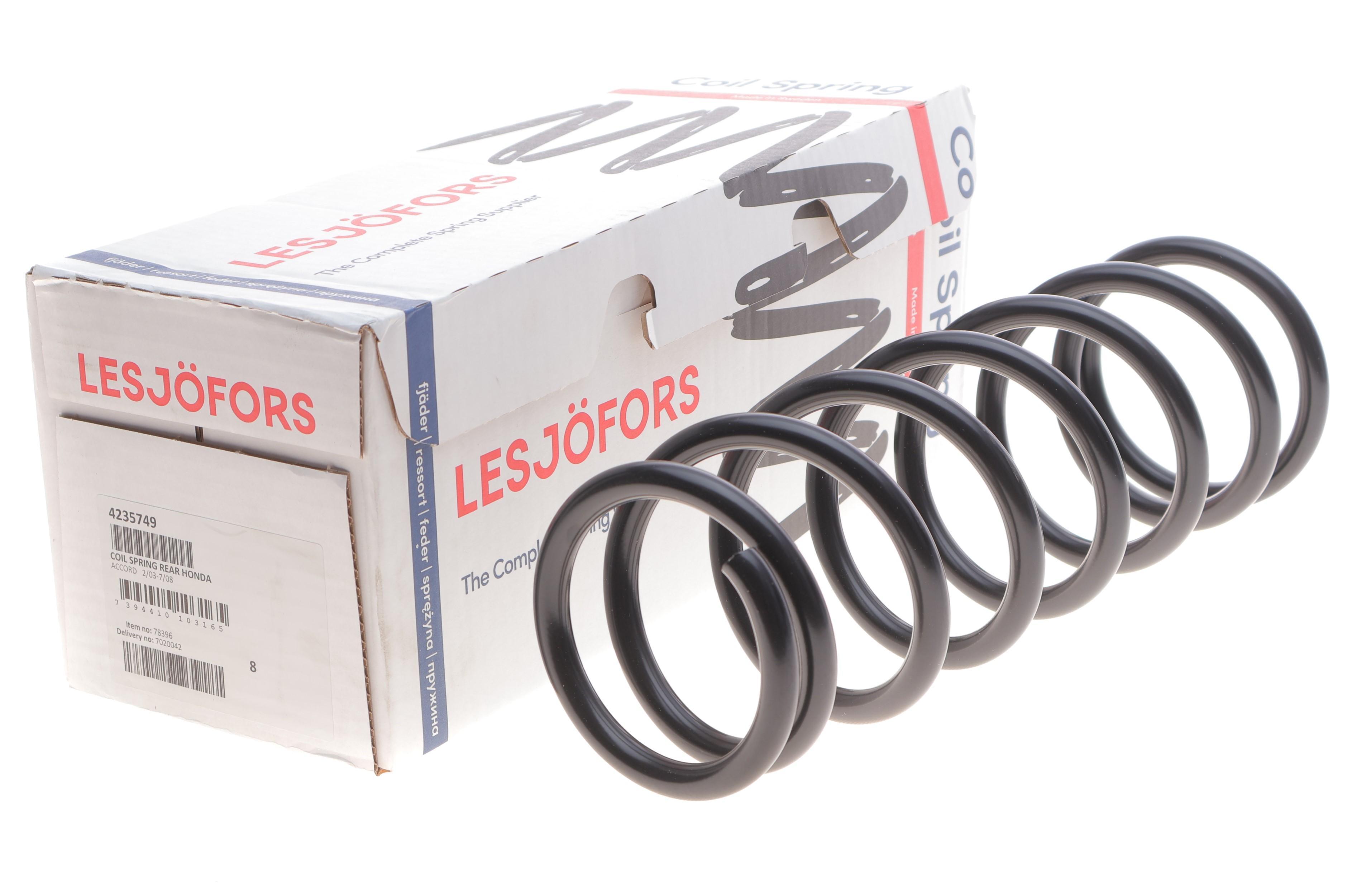 Пружина (задня) Honda Accord VII 2.0/2.2i-CTDi/2.403-08 (седан)/VIII 2.0-2.4i/2.2i-DTEC 08- (ун/HD)