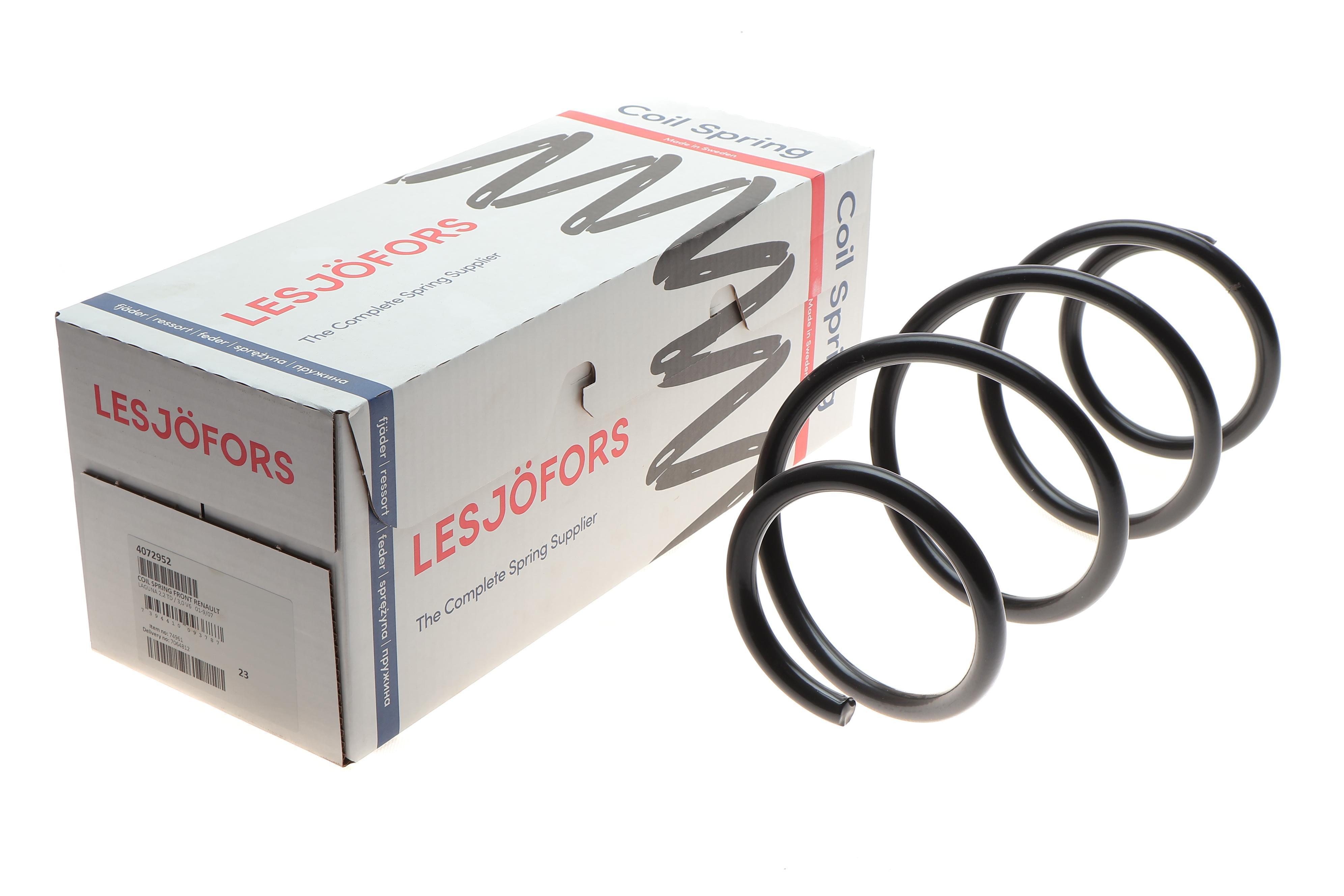 Пружина (передня) Renault Laguna II 2.2dCi/2.9 V6 24V/3.0 V6 24V 01-07 (універсал/нах.зад.частина)