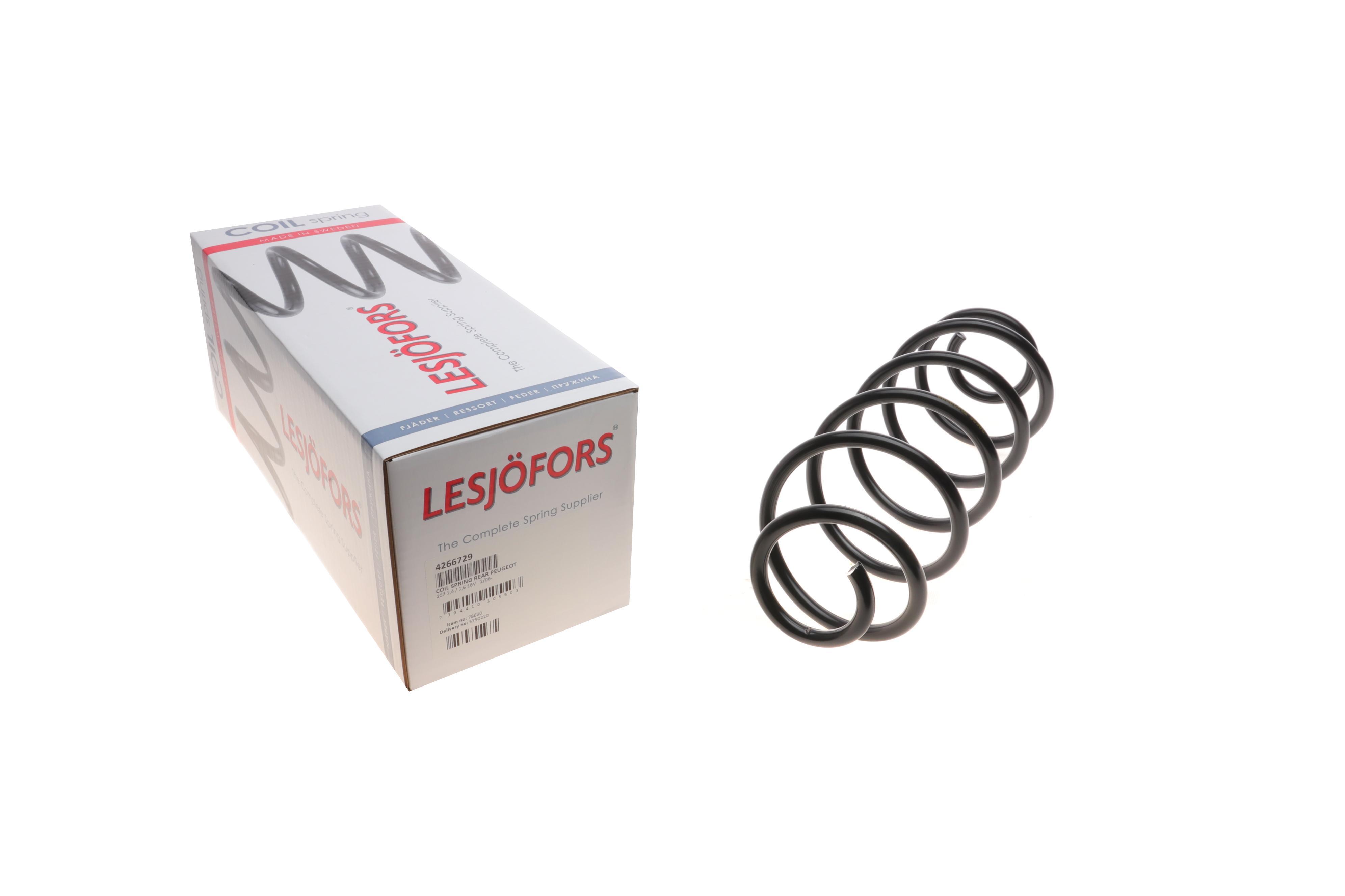 Пружина (задня) Peugeot 207 1.4/1.4 16V 06-15 (нах.зад.частина)