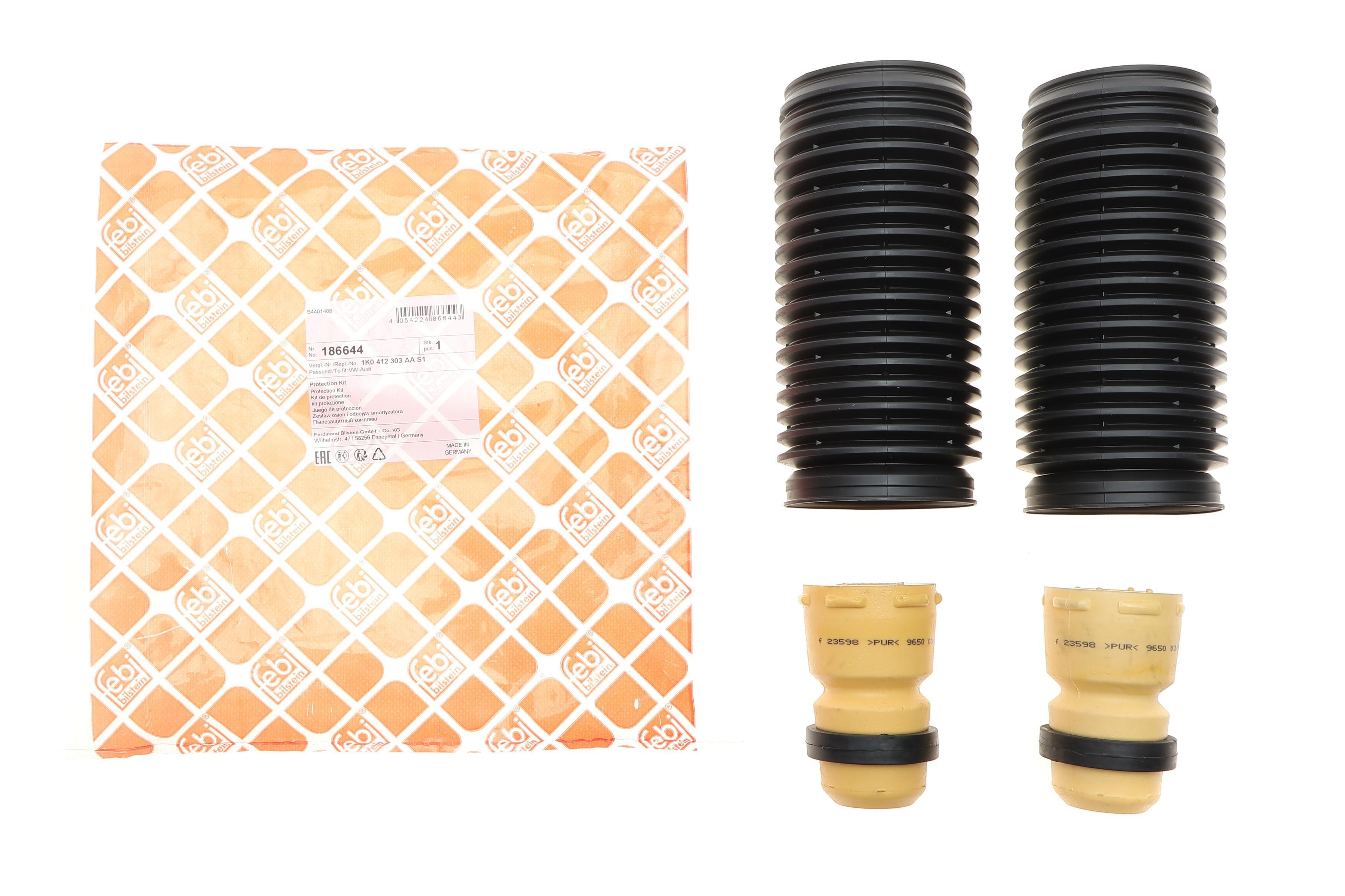 Пильник + відбійник амортизатора (переднього) VW Caddy 20- /Golf 12-/Passat 14- (к-кт 2шт)