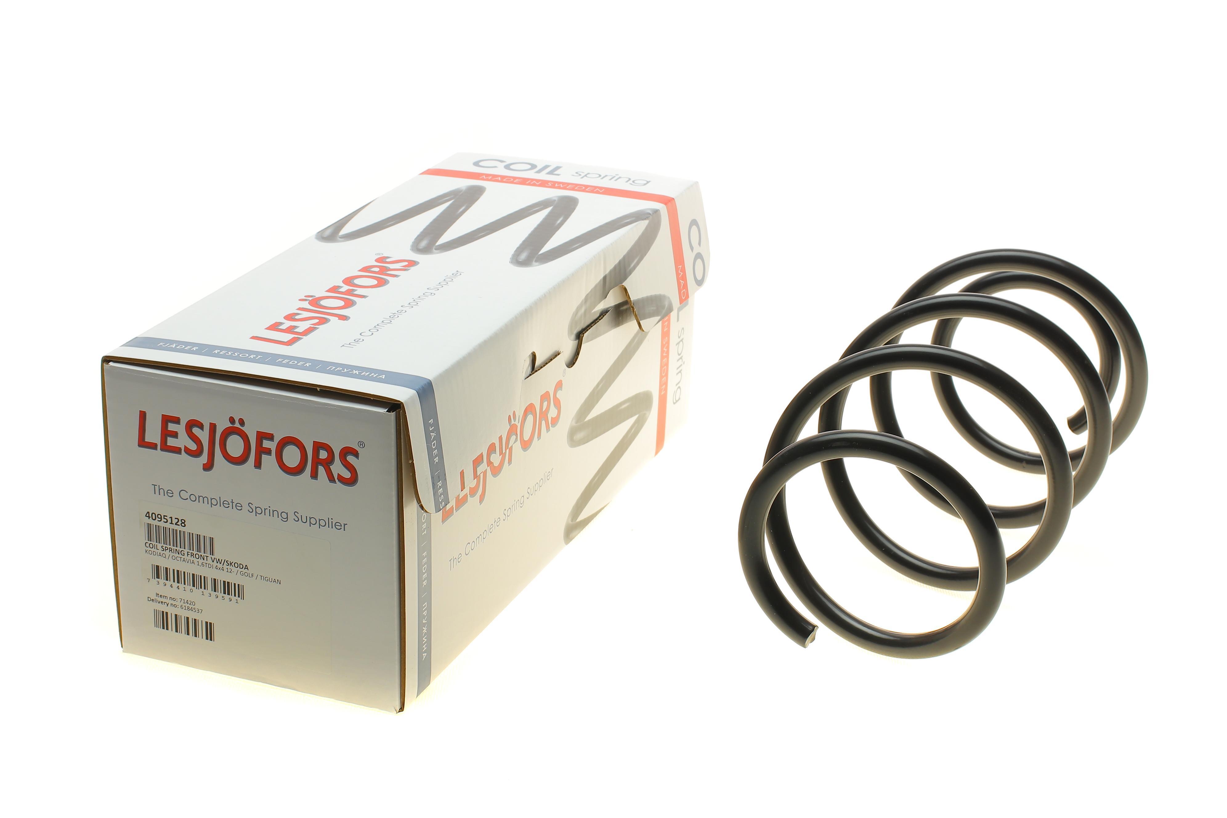 Пружина (передня) Skoda Octavia 1.6TDI 13-20/VW Golf 1.6TDI МКПП 13-17 (хетчб/унив)(з підвищ.ход.ч)