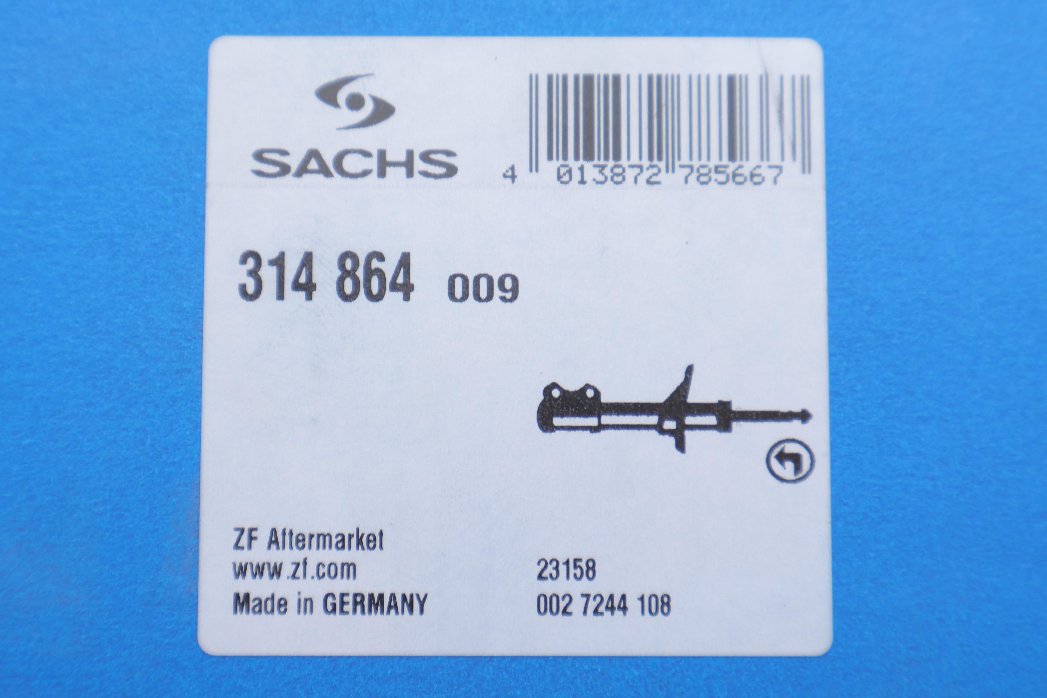 Амортизатор (передній) BMW 5 (F07) 09-17 (L) N47/N55/N57/N63