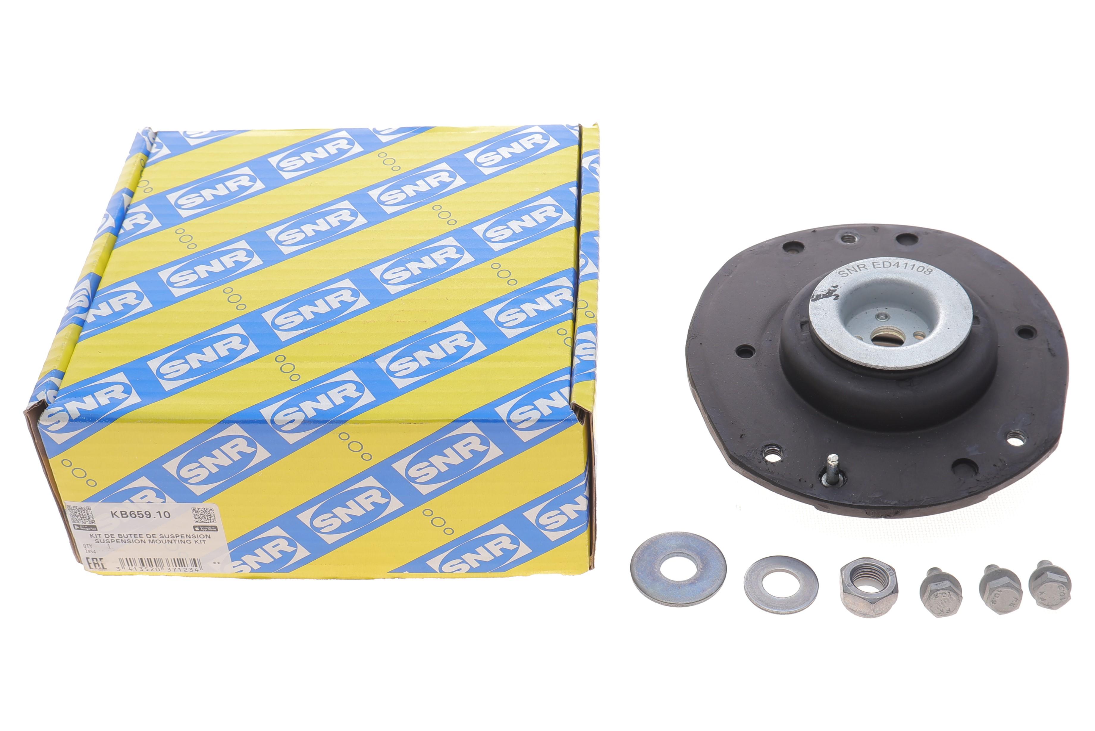 Подушка амортизатора (переднього) + підшипник Peugeot 206 98- (L)