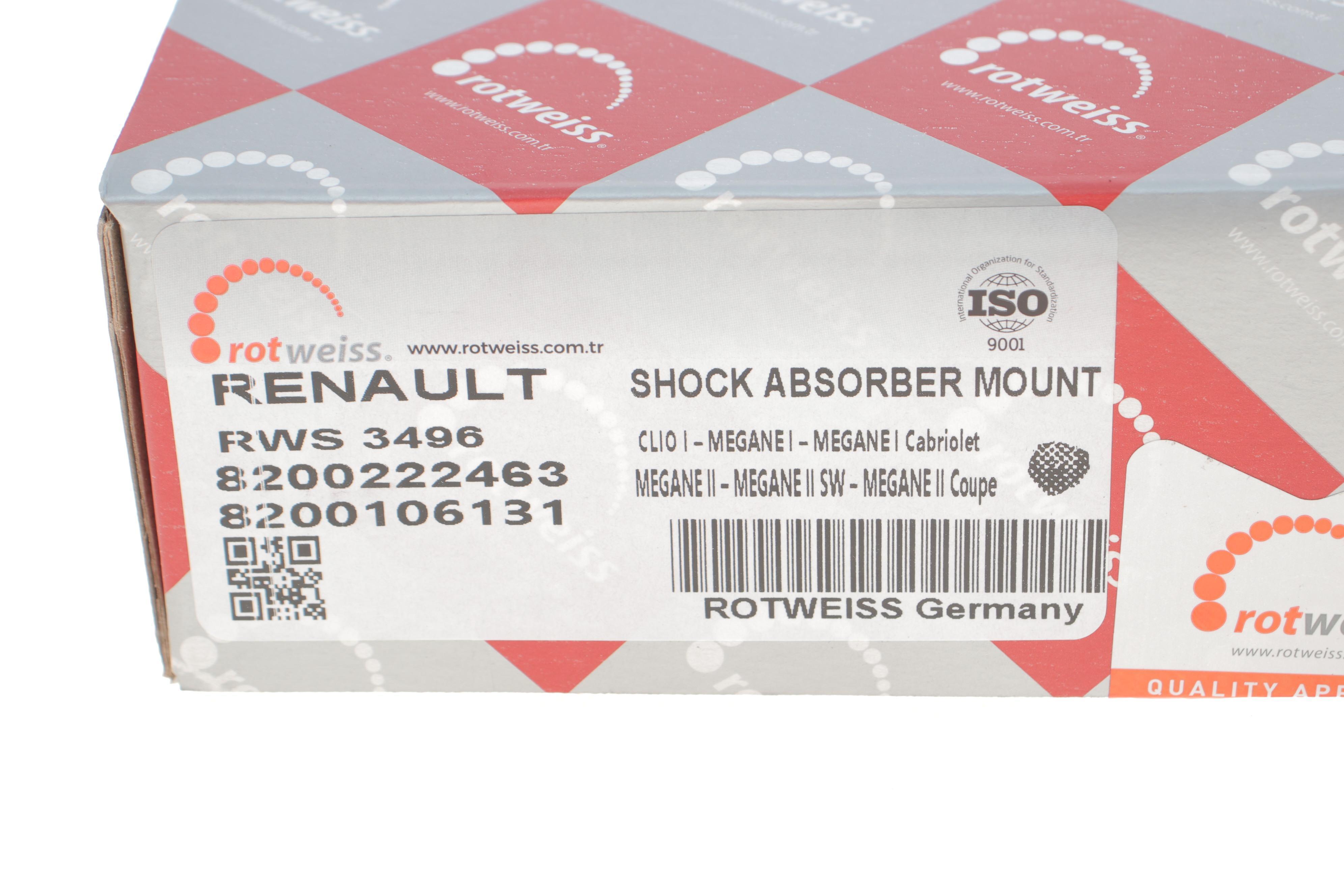 Подушка амортизатора (переднього) Renault Megane II/Scenic II 04-