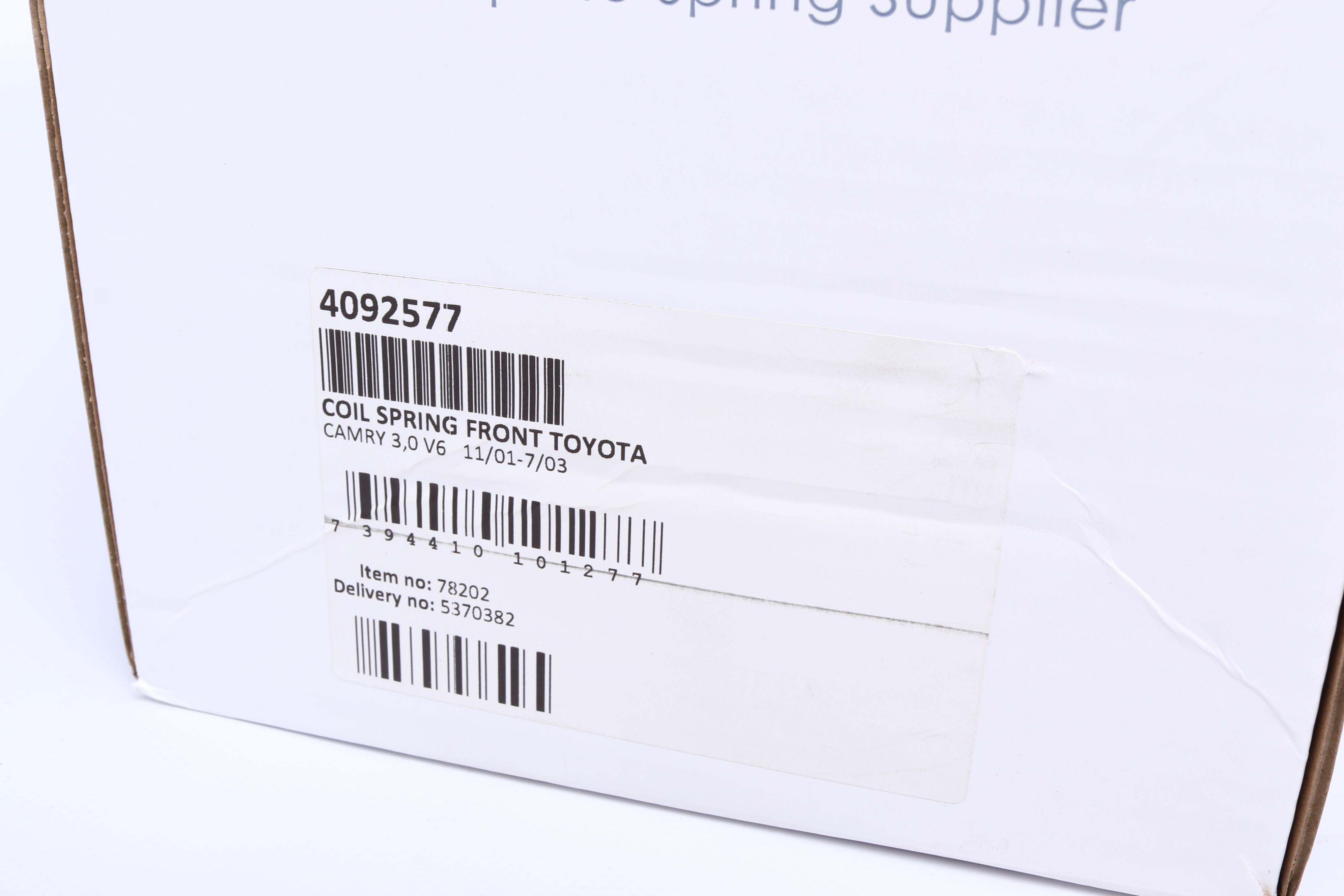 Пружина (передня) Toyota Camry V3 3.0 01-03 (седан)