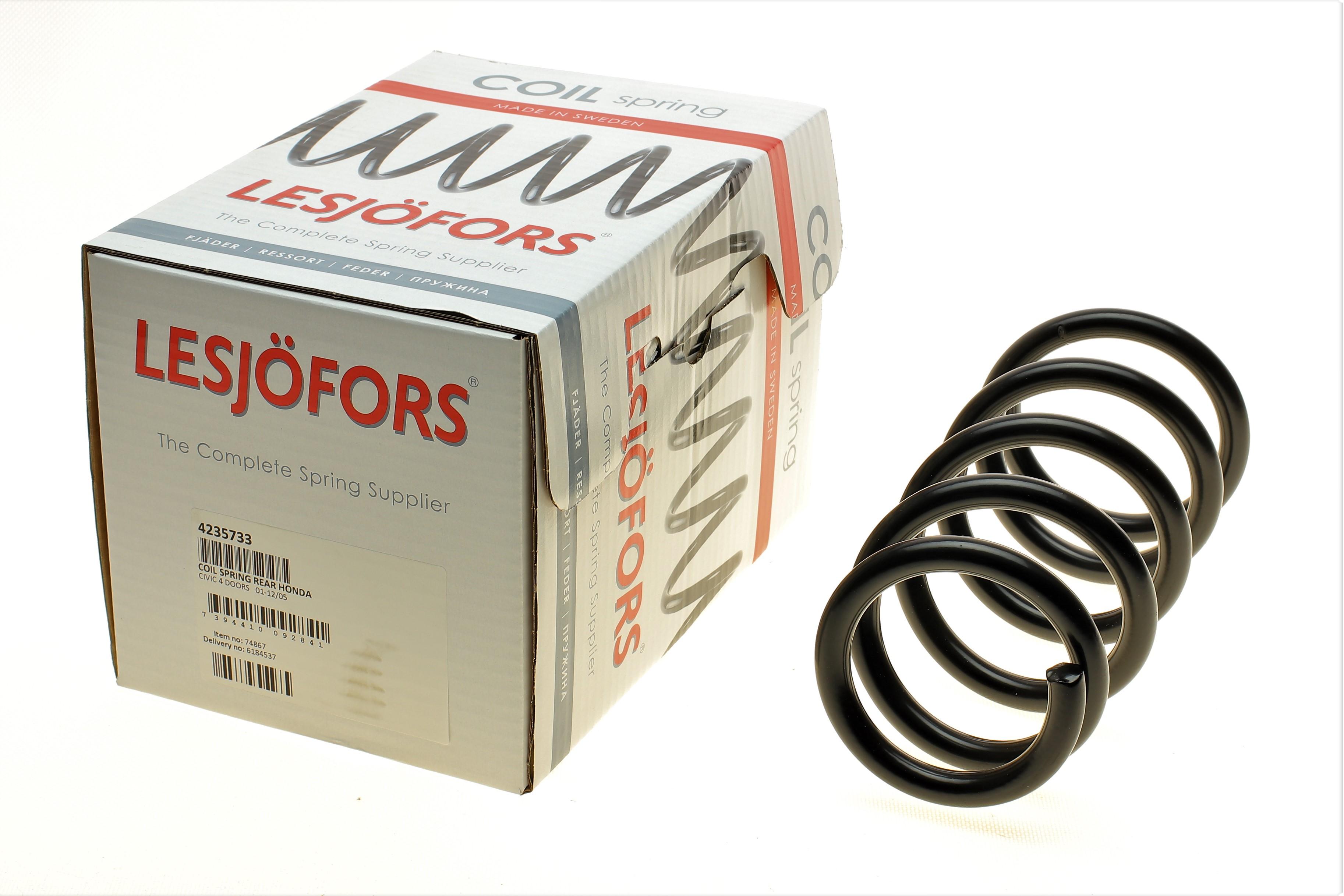 Пружина (задня) Honda Civic VII 1.4/1.6 00-05 (седан) (4 дверей)