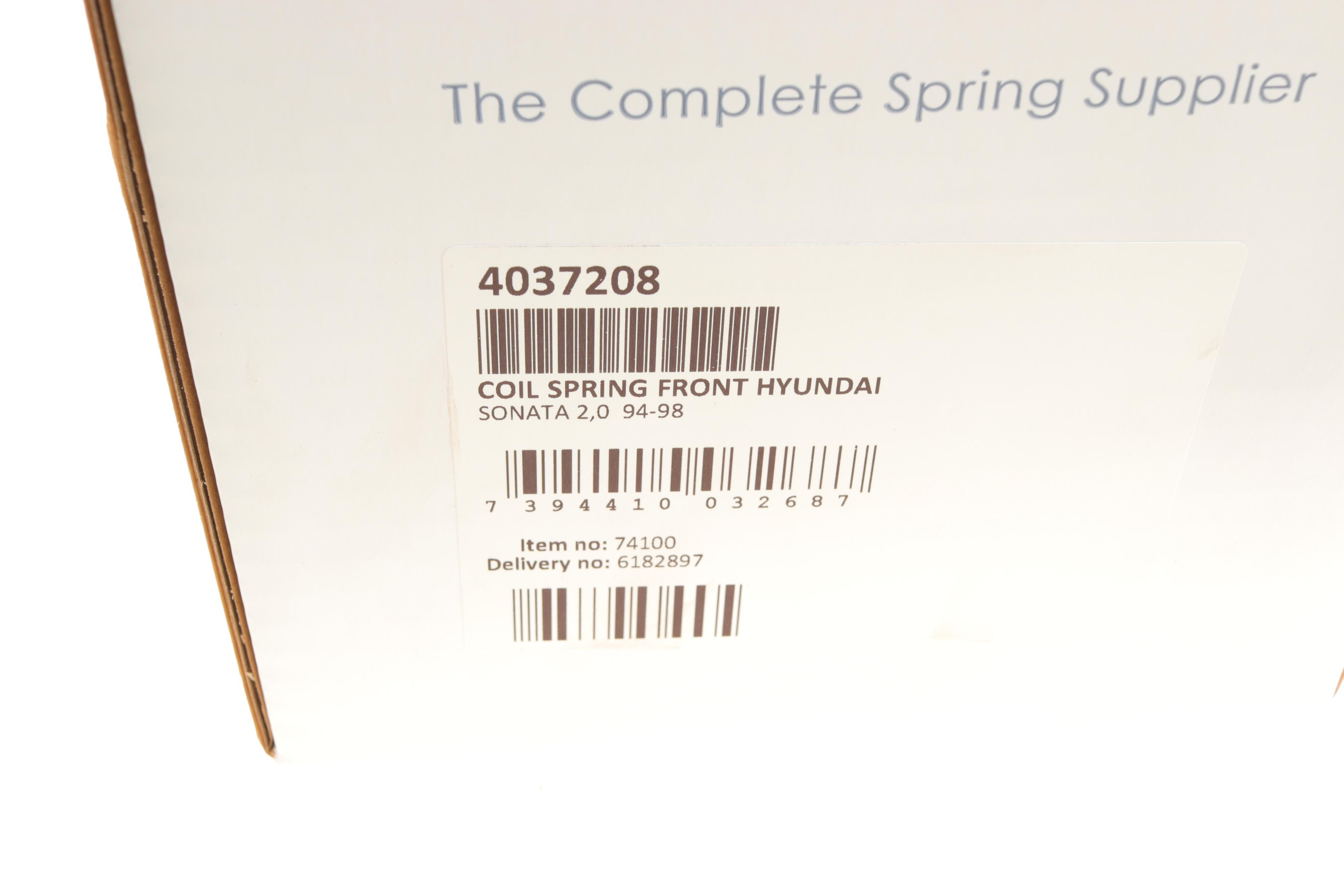 Пружина (передня) Hyundai Sonata III 1.8i/2.0i/2.0i 16V 93-98 (седан)