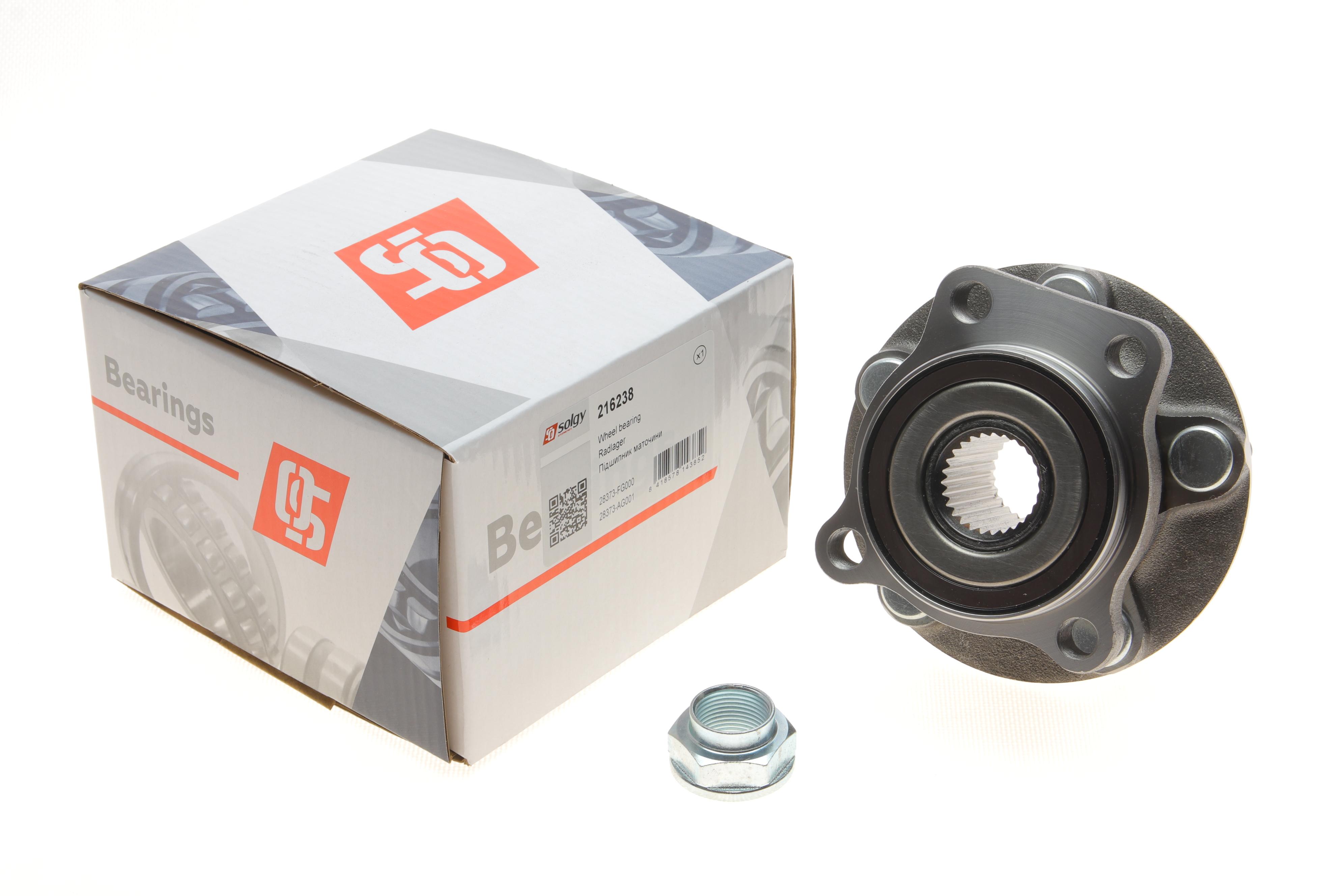 Підшипник маточини (передньої) Subaru Legacy 4/5 03-/Forester 3 08-