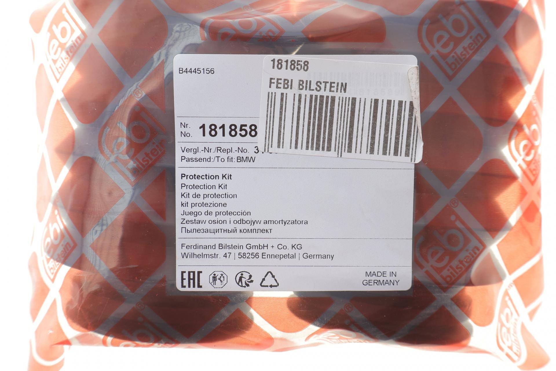 Пильник + відбійник амортизатора (переднього) BMW 3 (E46) 00-05 (к-кт 2шт)