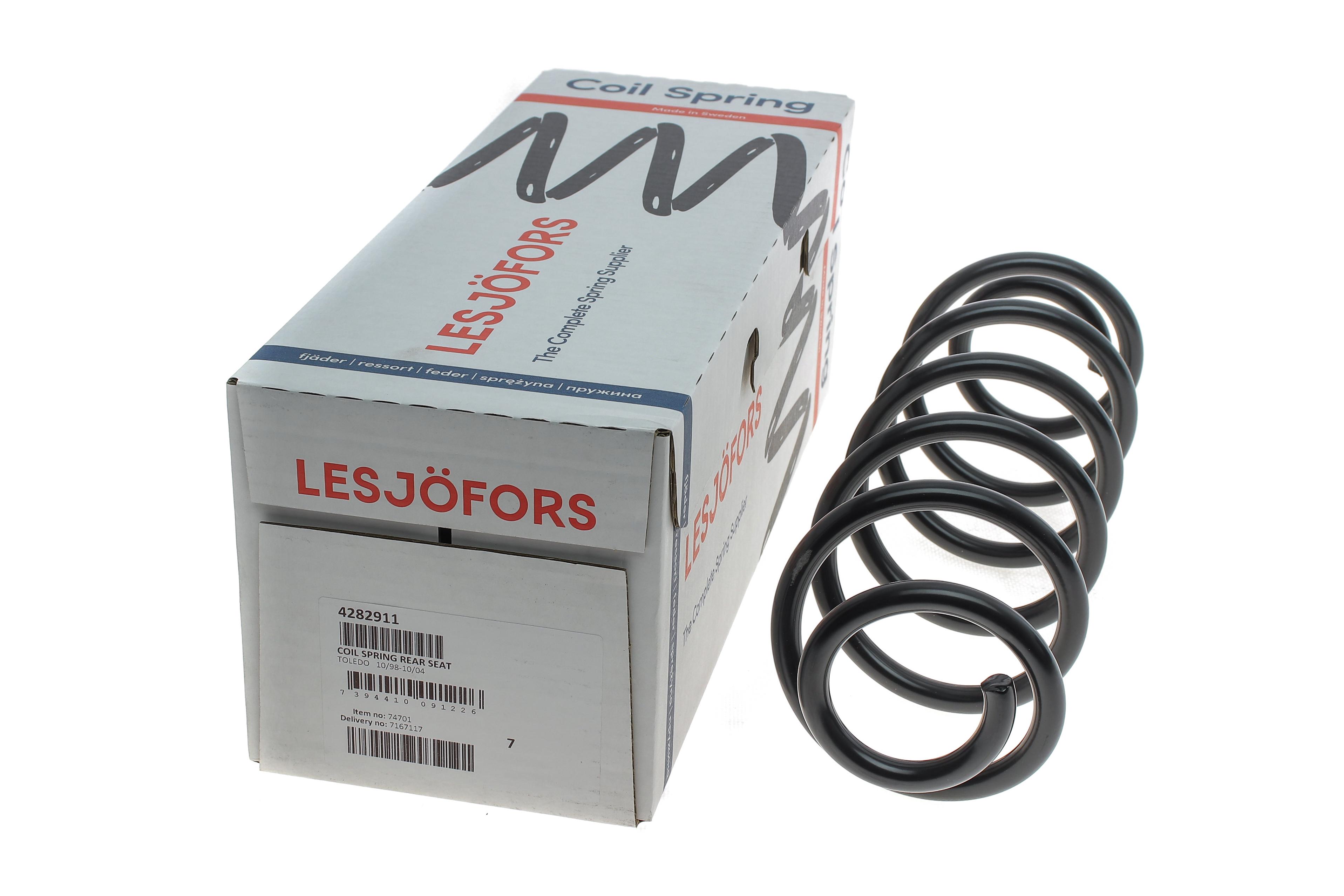 Пружина (задня) Skoda Rapid 1.0/1.2 TSI 12- (хетч.)/Seat Toledo 1.4-2.3/1.9 TDI 98- (седан)