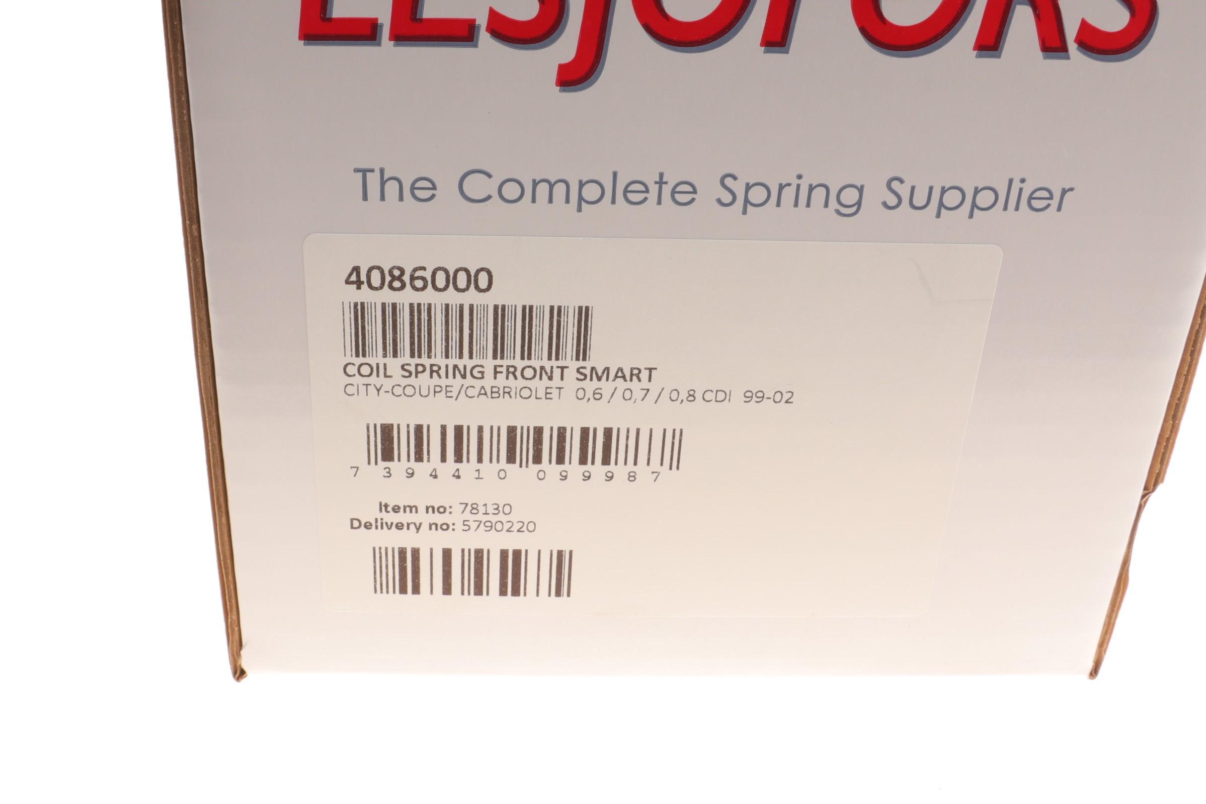 Пружина (передня) Smart Cabrio 0.6/0.8CDI 00-02 (кабр.)/City-Coupe 0.6/0.8CDI 98-02 (купе)