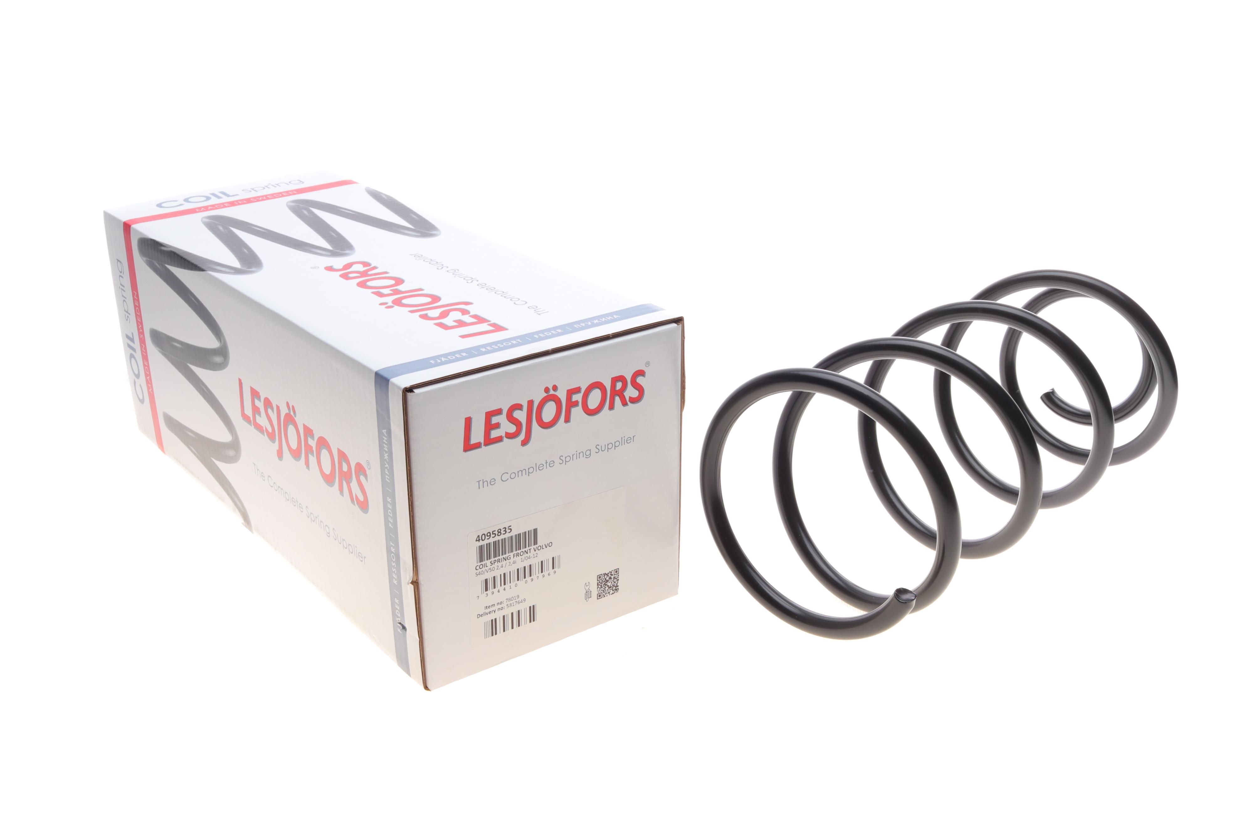 Пружина (передня) Volvo C30 2.4 МКПП/1.6D 06-12 (накл.зад.ч)/S40 II/V50 2.4 04-12 (седан/унив)