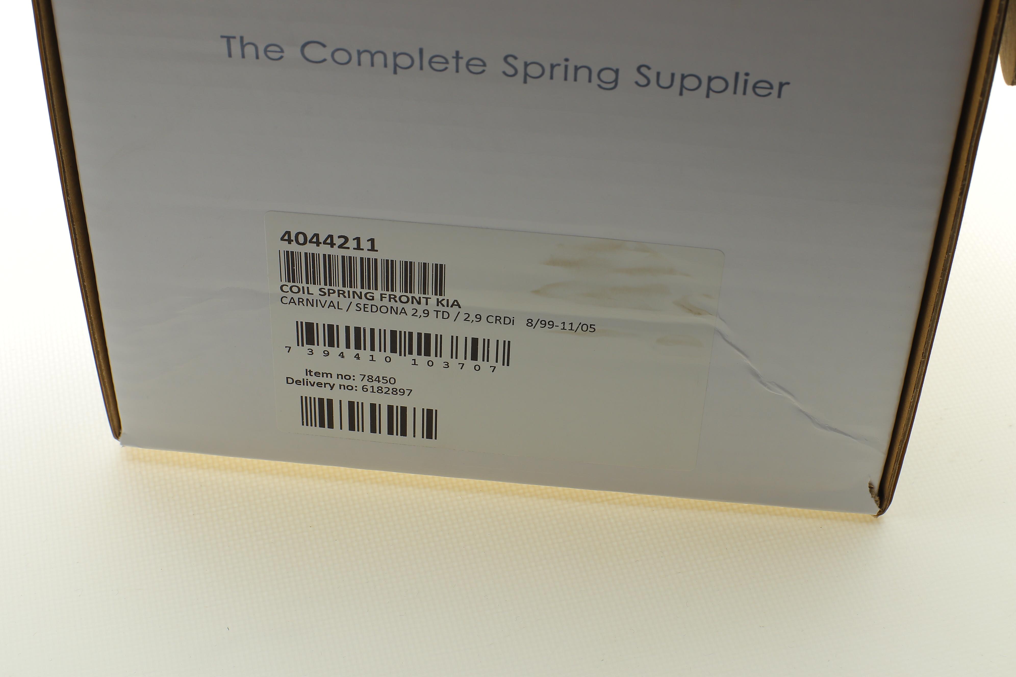 Пружина (передня) Kia Carnival 2.9CRDi/TDi 99-07 (вен)