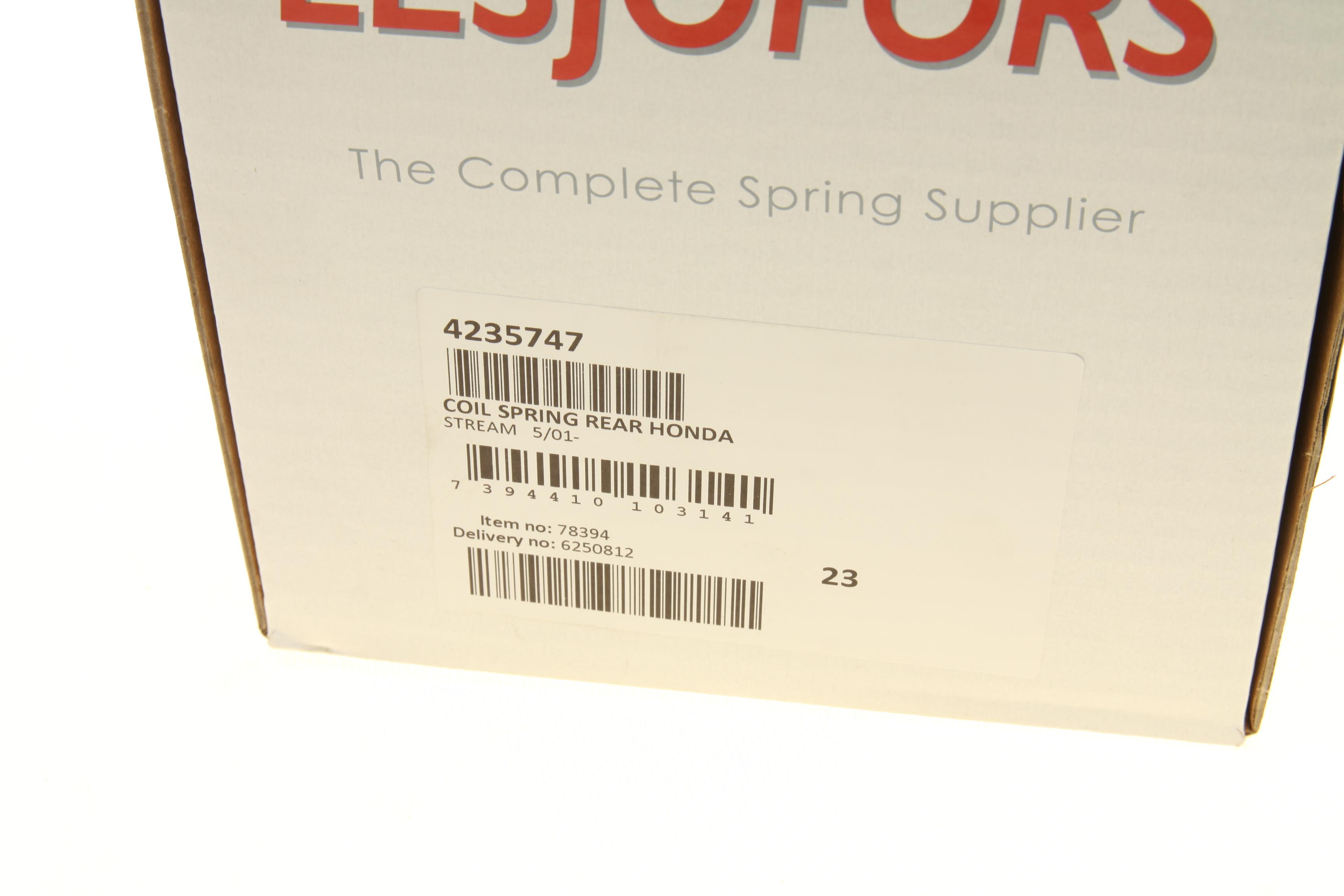 Пружина (задня) Honda Stream 1.7 16V/2.0 16V 01-06 (вен)