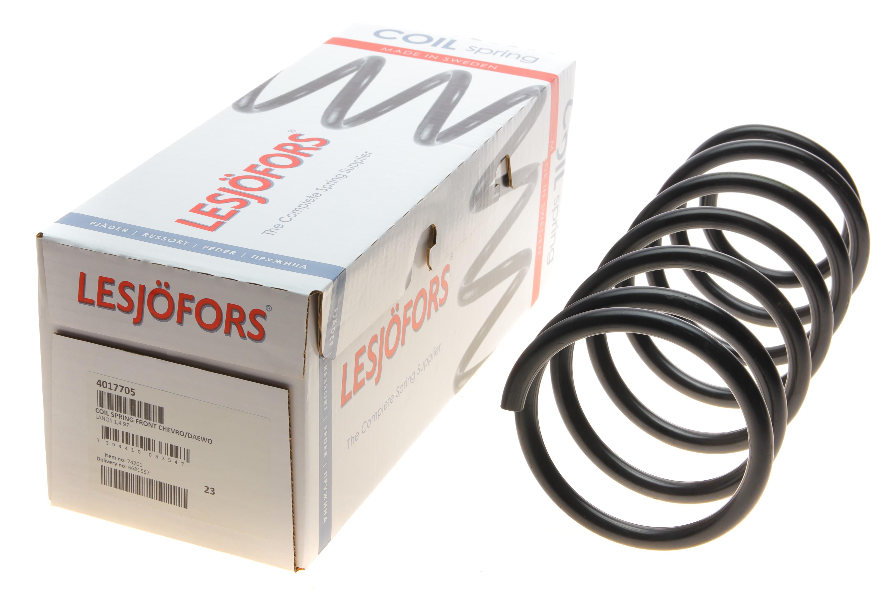 Пружина (передня) Daewoo Lanos 1.3 97- (хетчбек/седан)