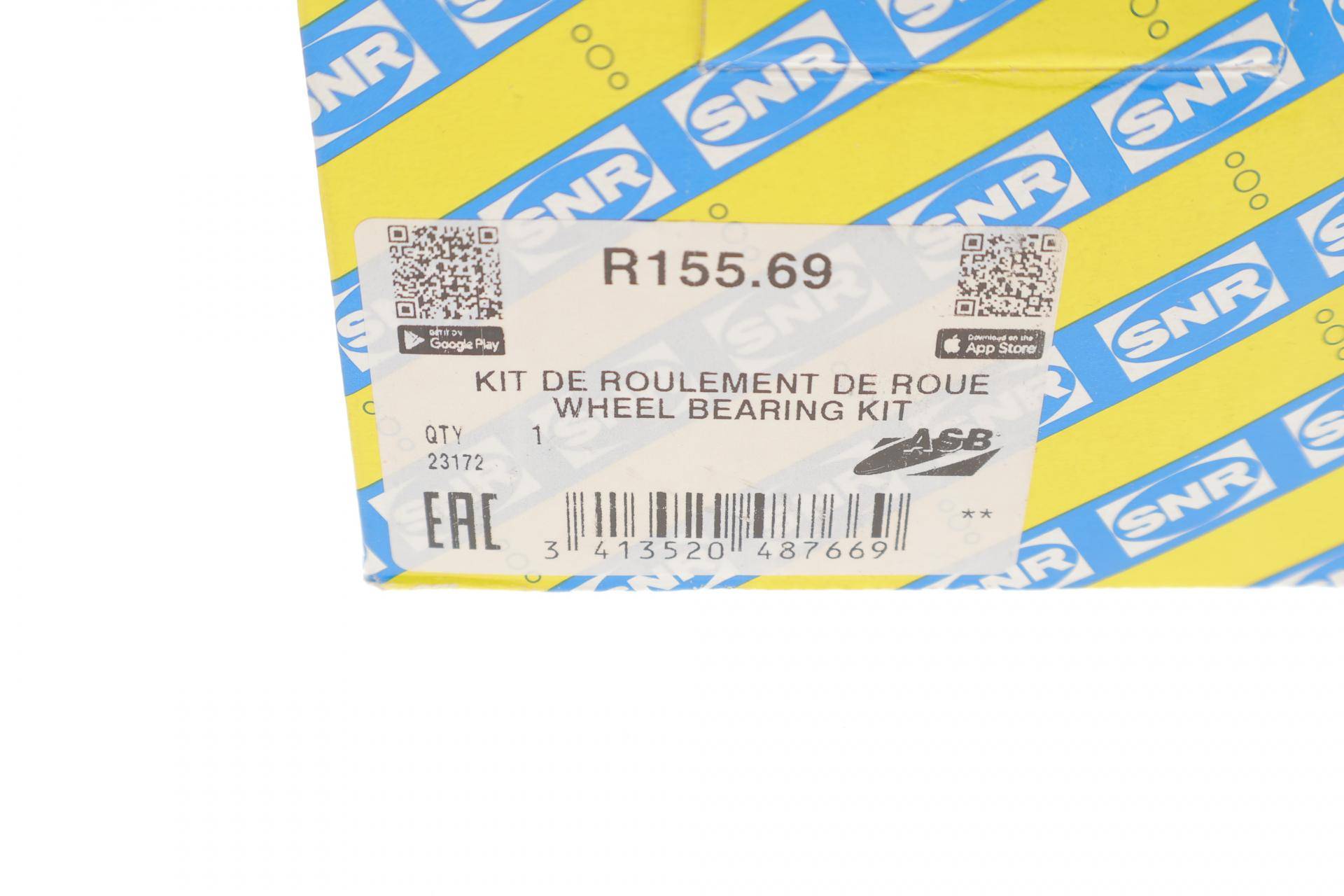 Підшипник маточини (передньої) Renault Trafic/Opel Vivaro 01-02 (+ABS)