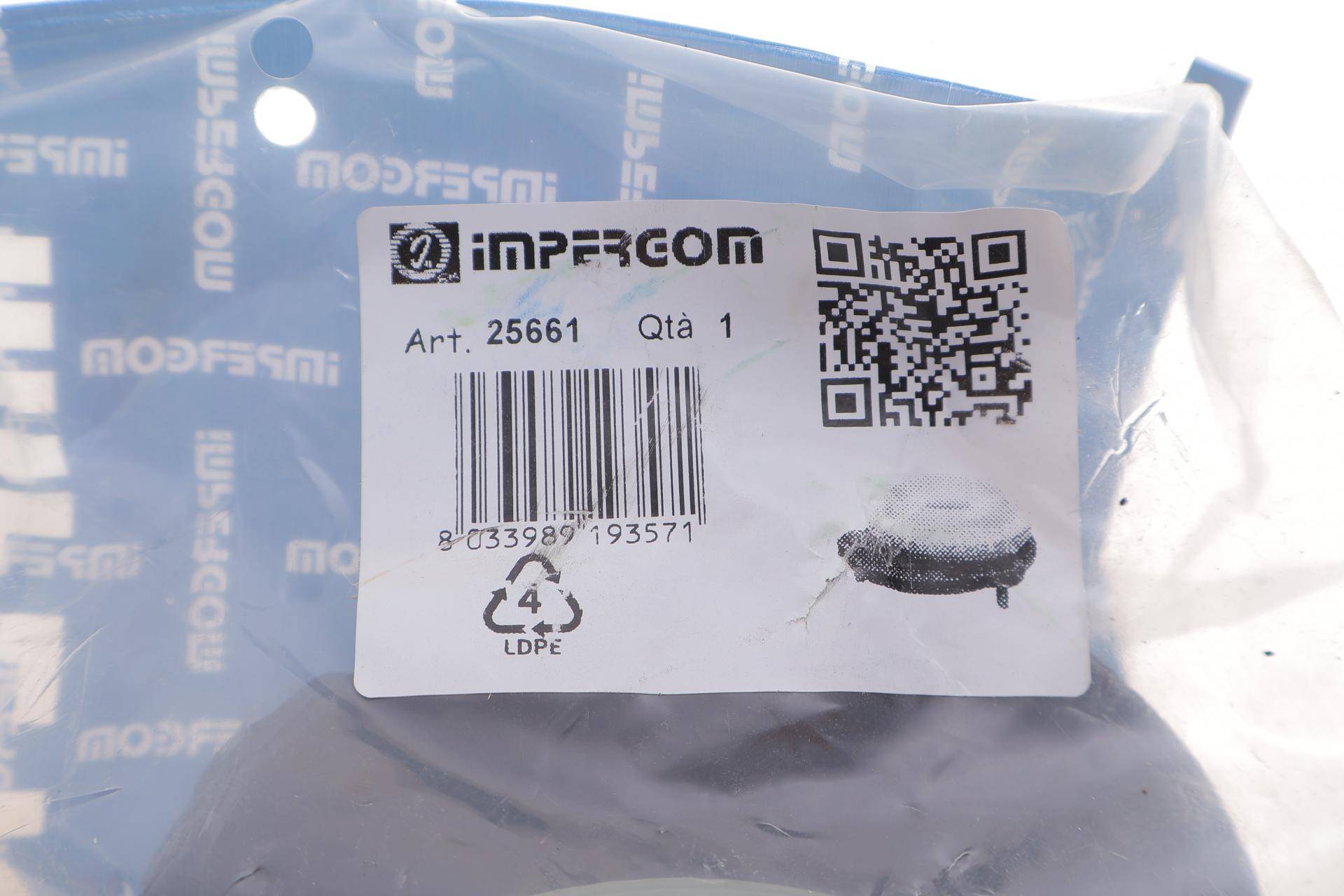 Подушка амортизатора (переднього) + підшипник Citroen Nemo 08- (L) (всередині OE/SNR)