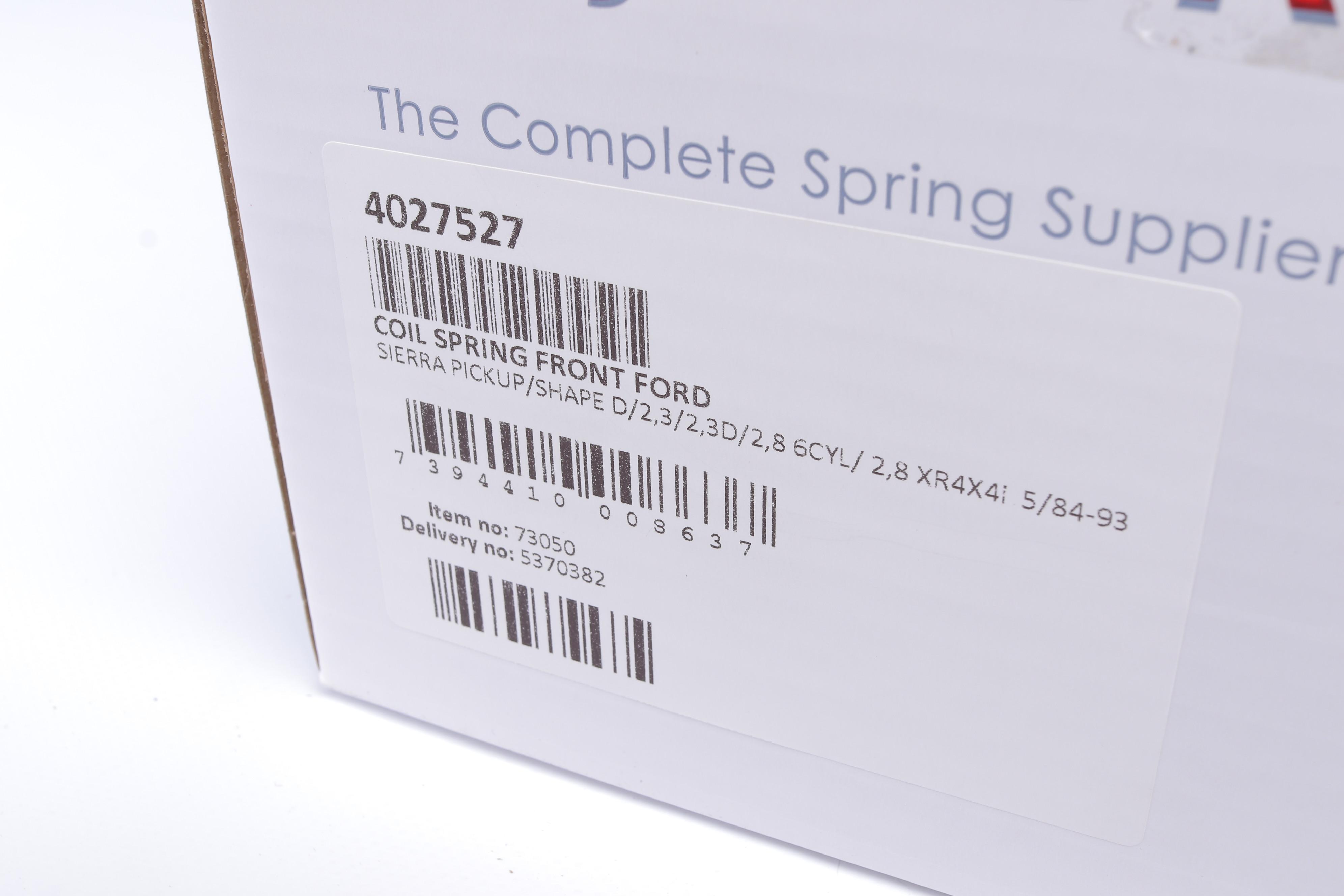 Пружина (передня) Ford Sierra 2.3D/2.8i/2.9i/2.8i XR 4x4 83-93 (седан/унив./нах.зад.частина)