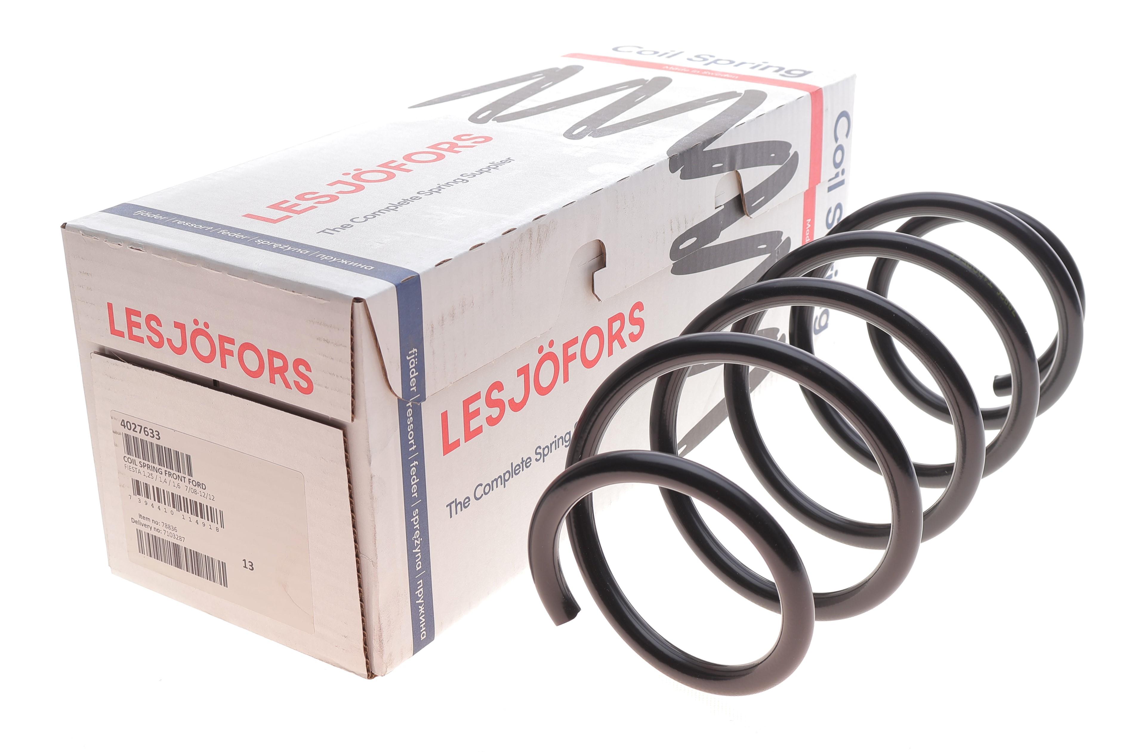 Пружина (передня) Ford Fiesta VI 1.25/1.4/1.6/1.6Ti 08- (фургон/хетчбек/нах.зад.частина)