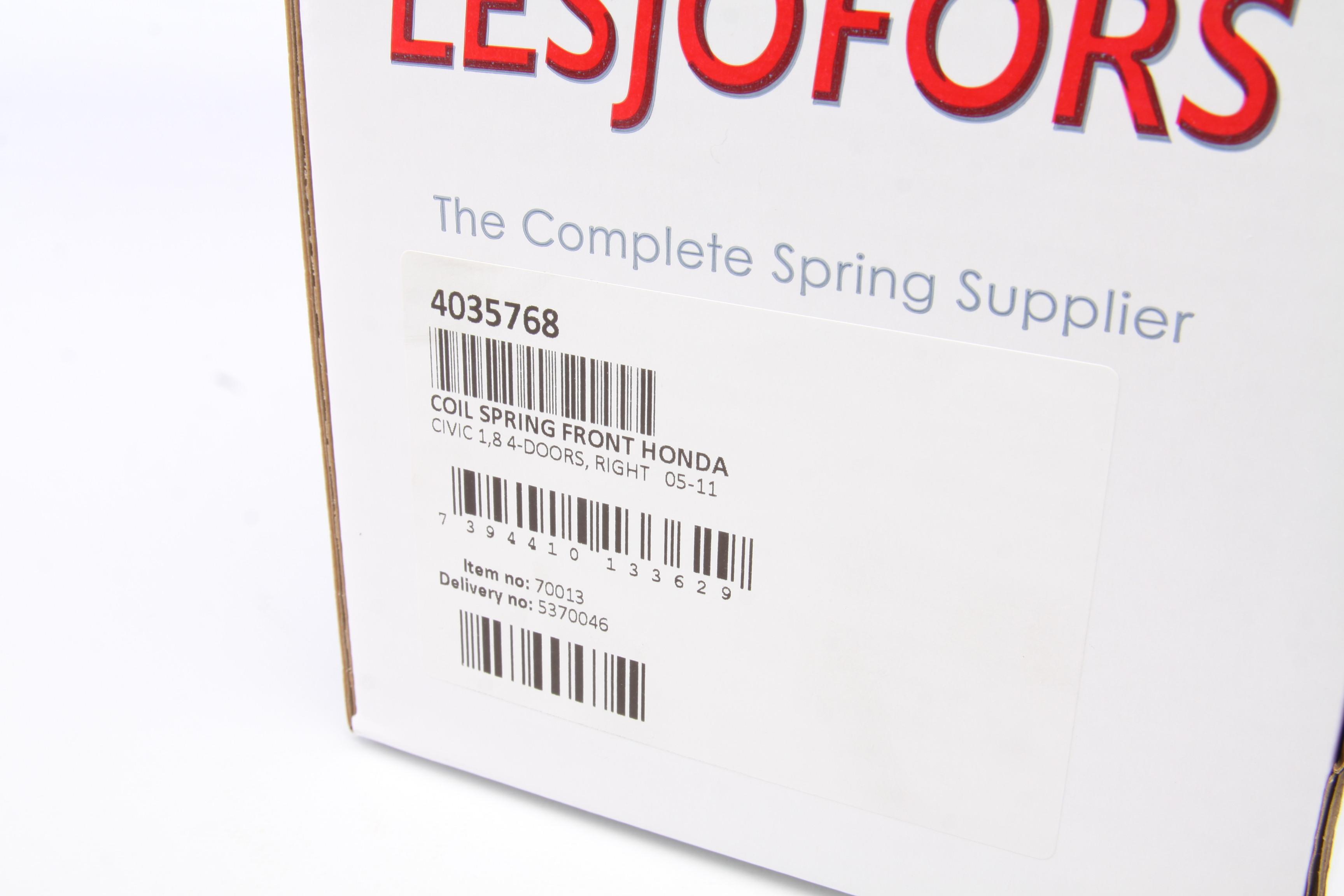 Пружина (передня) Honda Civic VIII 1.8 05-12 (R) (седан) (FD,FA)