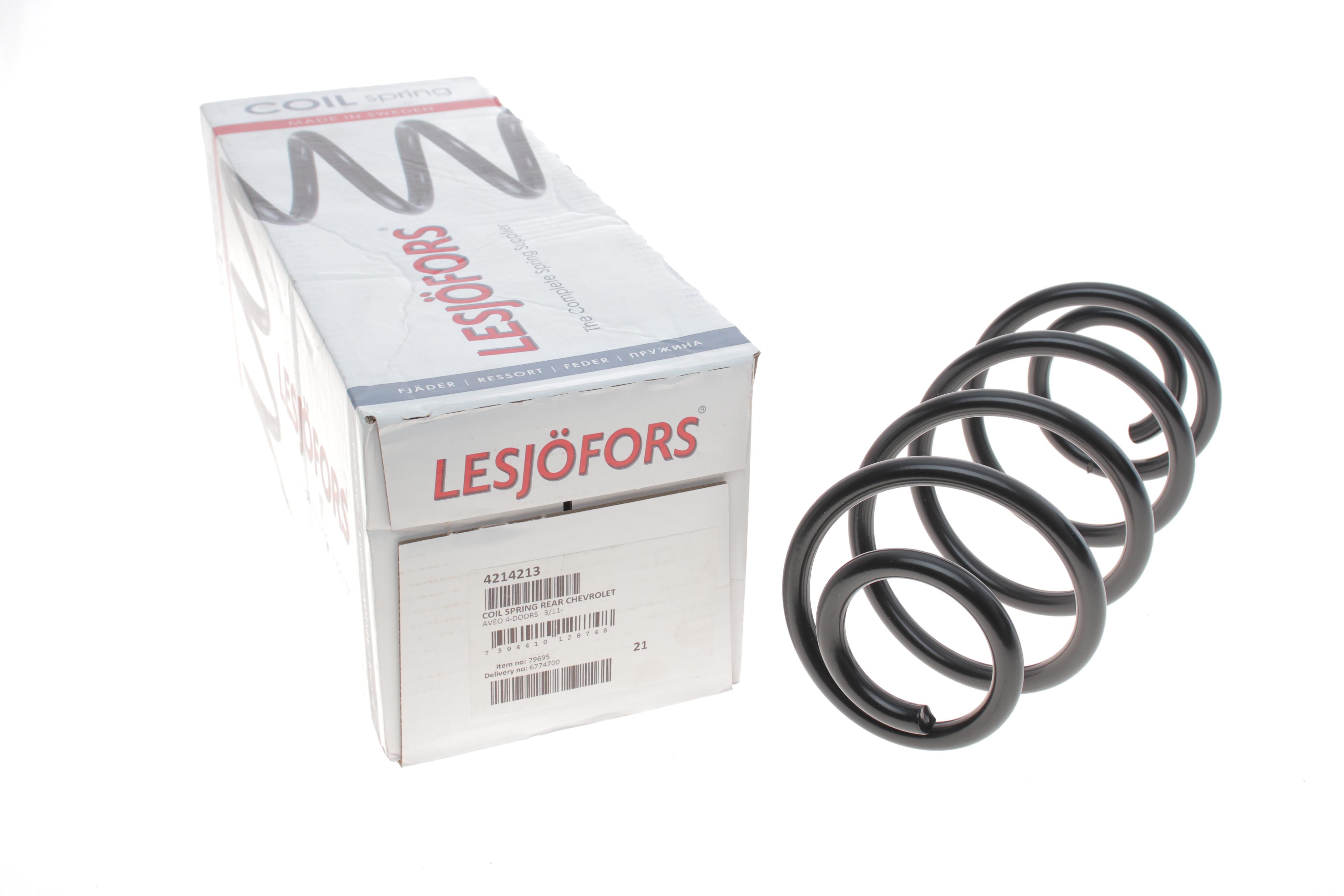 Пружина (задня) Chevrolet Aveo 1.2/1.3D/1.4/1.6 11- (седан)