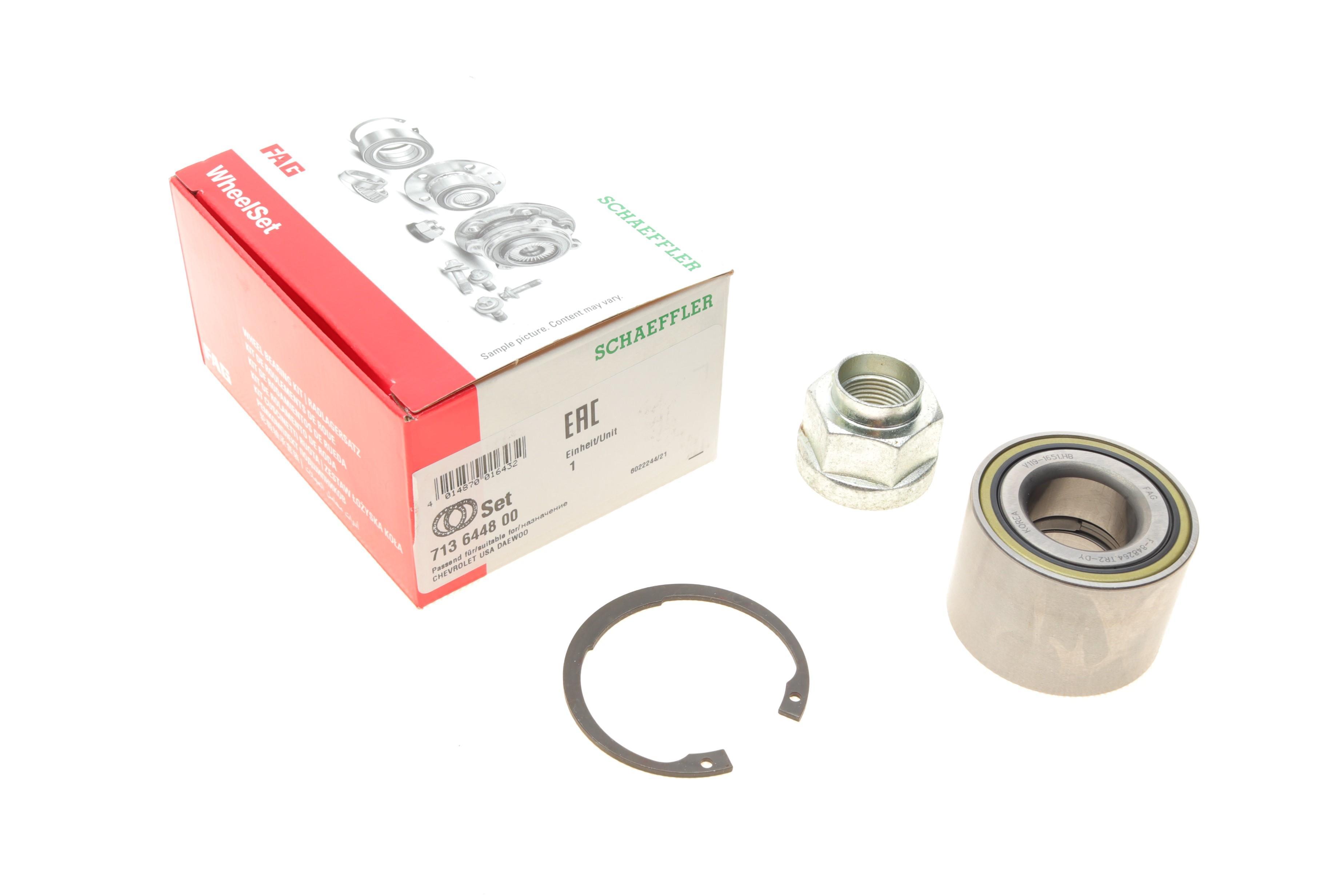 Підшипник маточини (задньої) Daewoo Kalos/Chevrolet Aveo 1.2/1.4i 05-