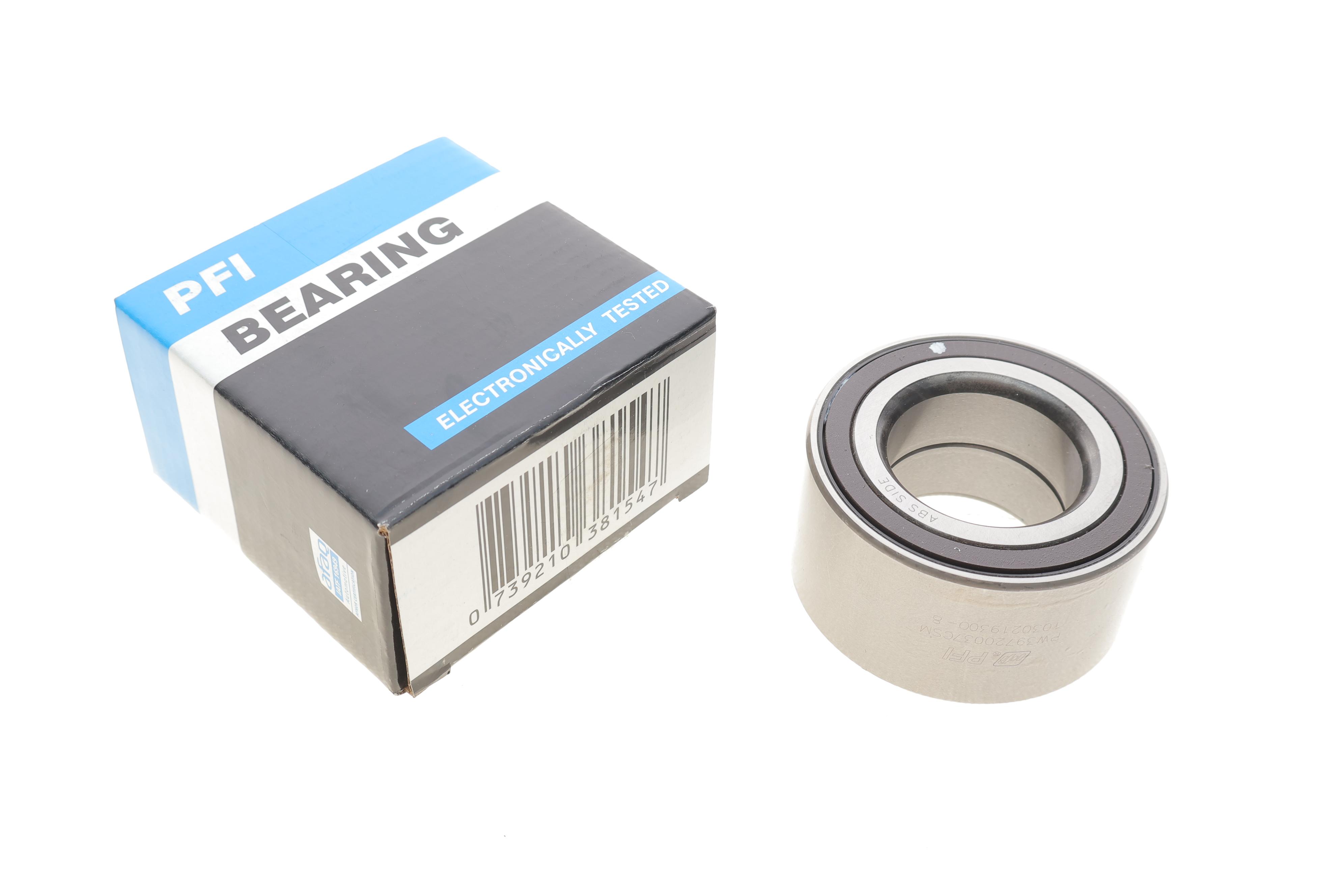 Підшипник маточини (передньої) Ford Fiesta -08 (+ABS) (39x72x37)