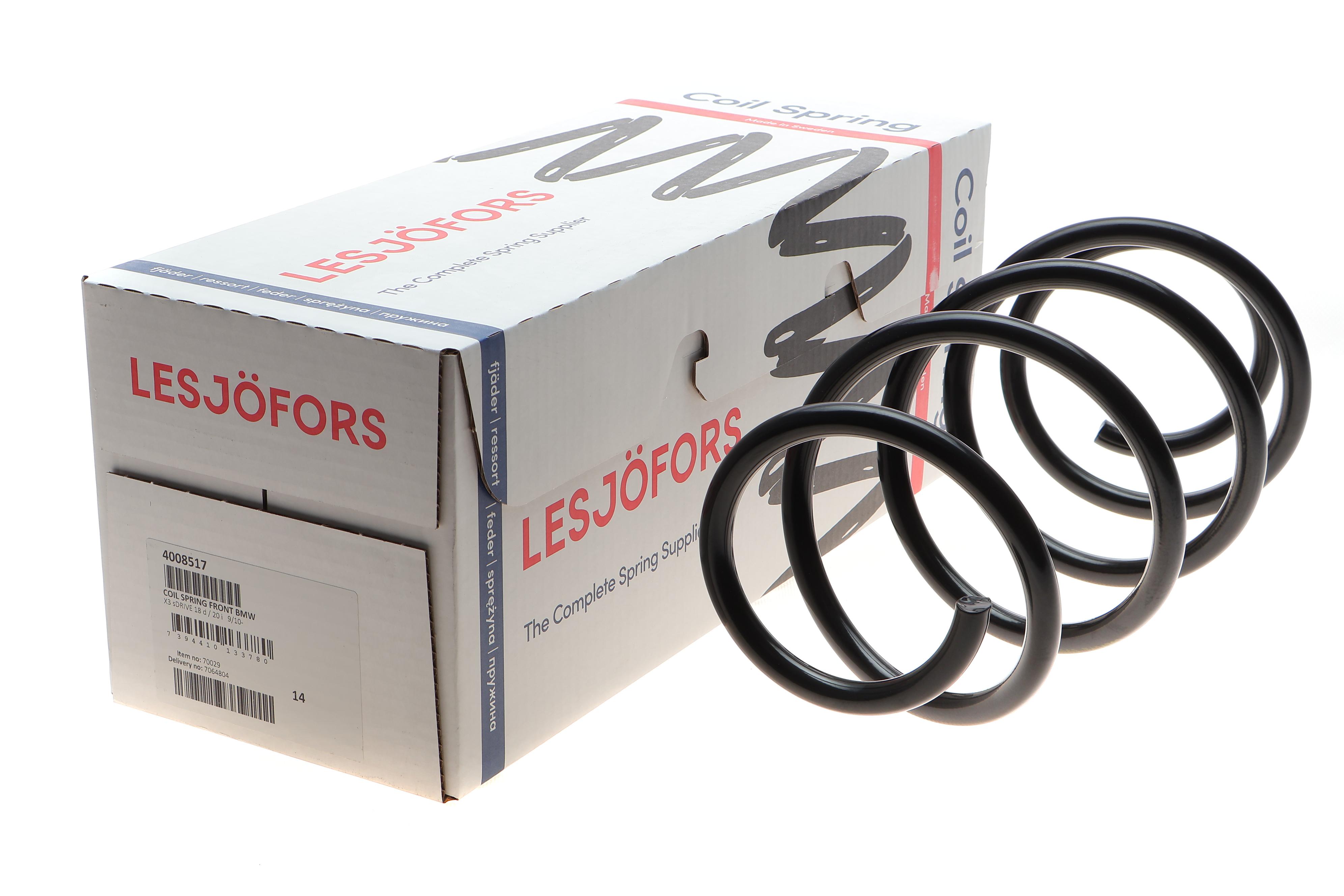 Пружина (передня) BMW X3 (F25) sDrive 18d/20i 12-17 (SUV) (без спорт.ход.ч.)