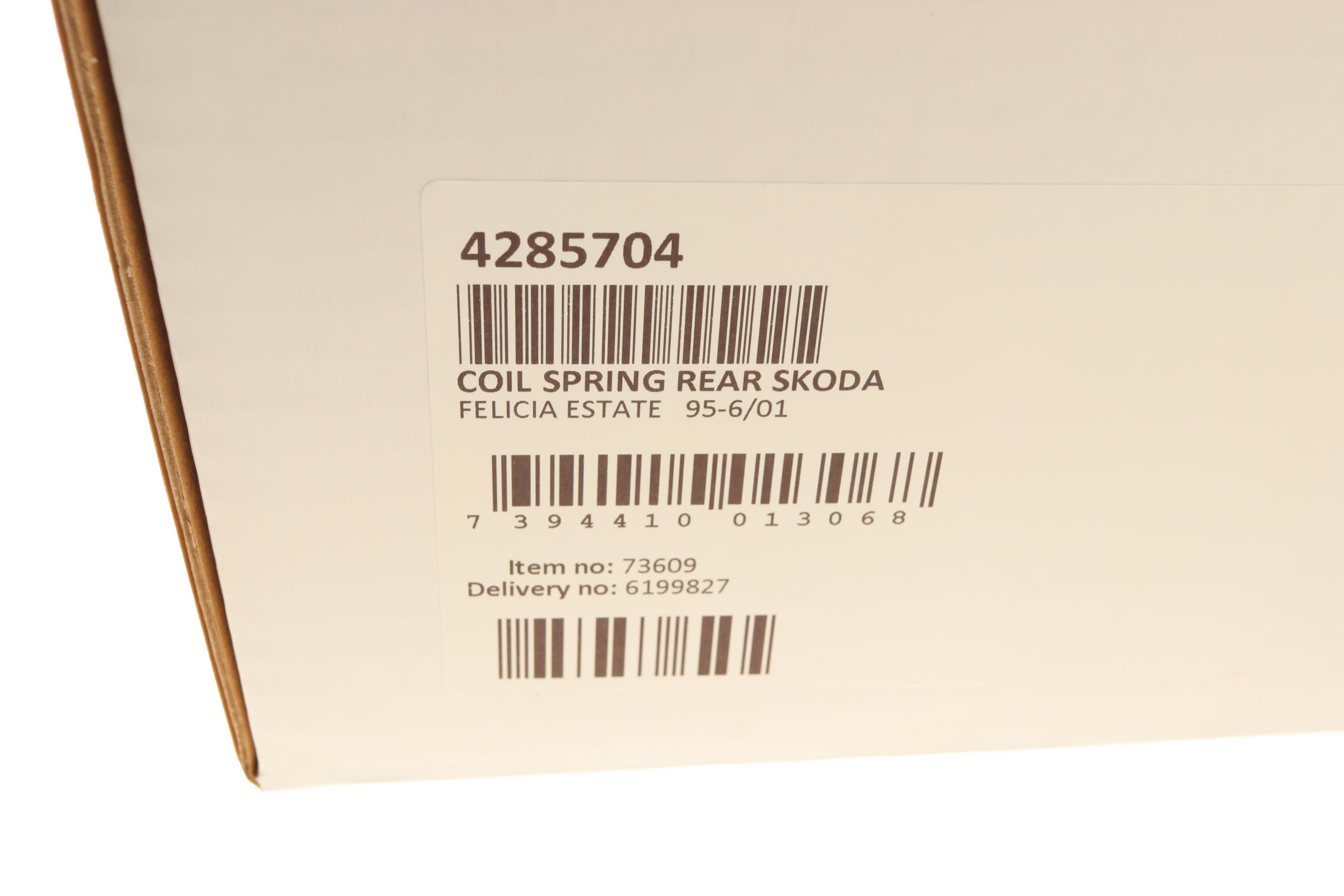 Пружина (задня) Skoda Felicia 1.3/1.6/1.9D 95-01 (універсал)