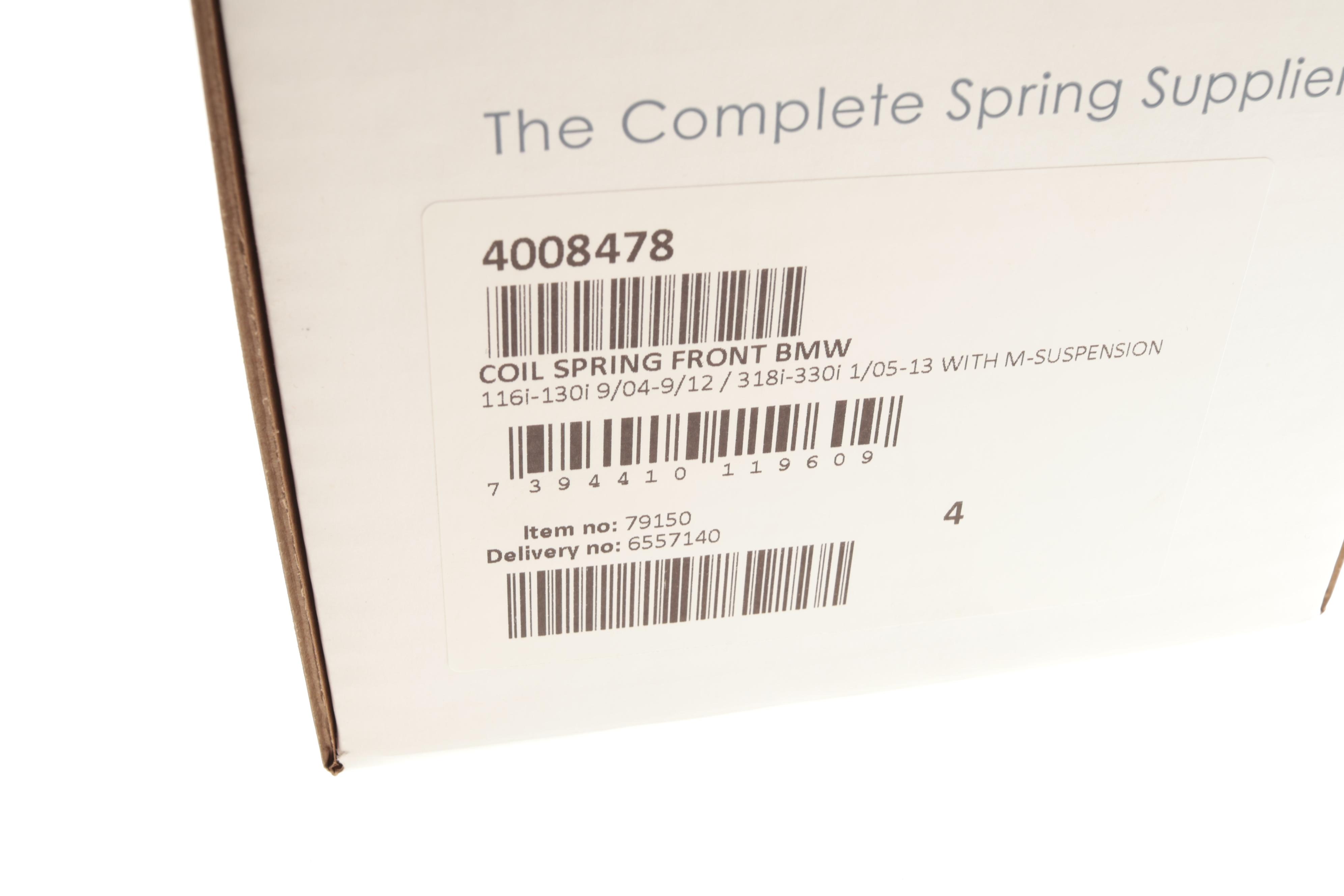 Пружина (передня) BMW 3 (E90-E92) 316-330i/316-320d 04-13 (седан/унив/купе) (з М-технікою)