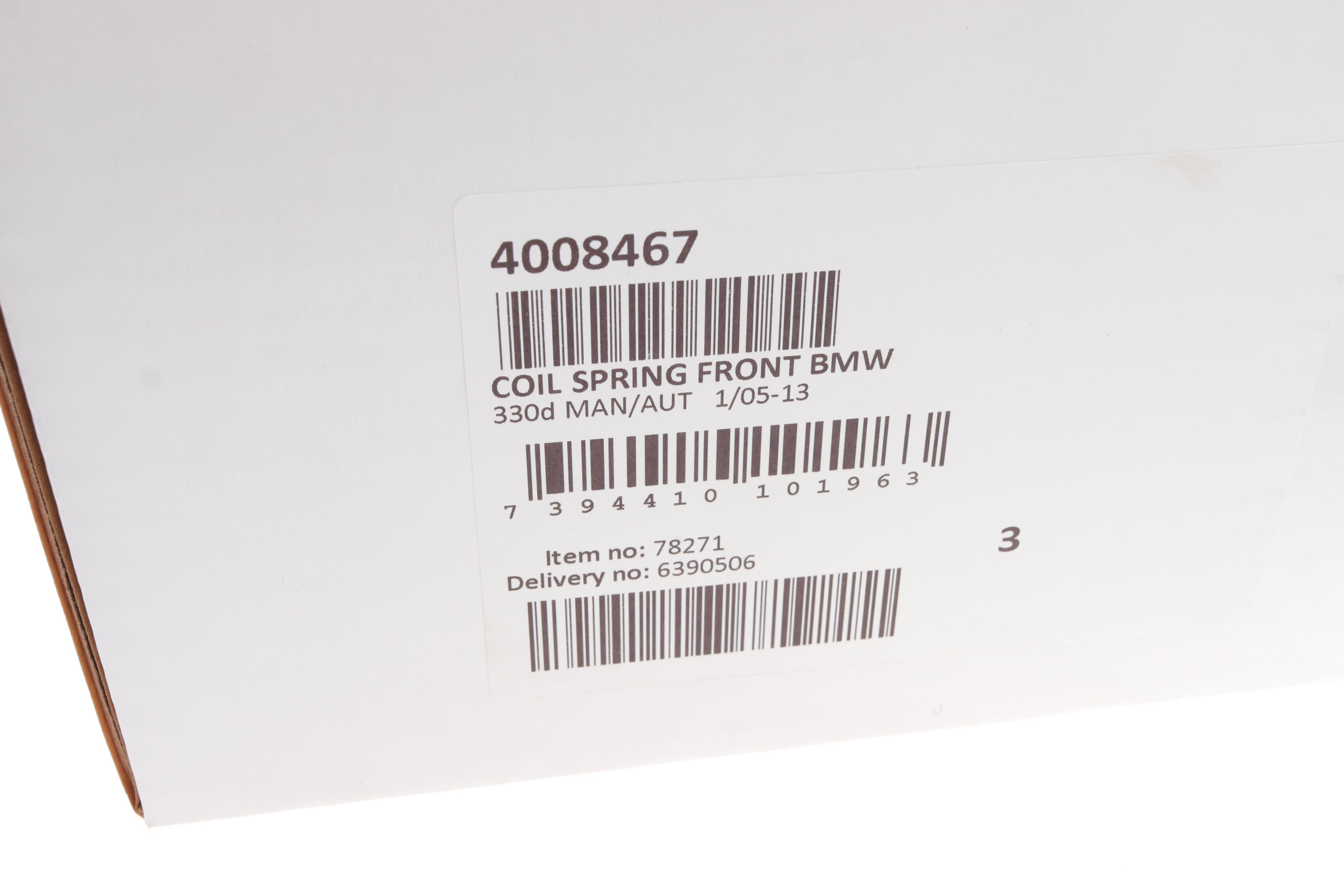 Пружина (передня) BMW 3 (E90-E93) 325-330d/335i 06-13 (седан/универсал/купе) (без М-техніки)