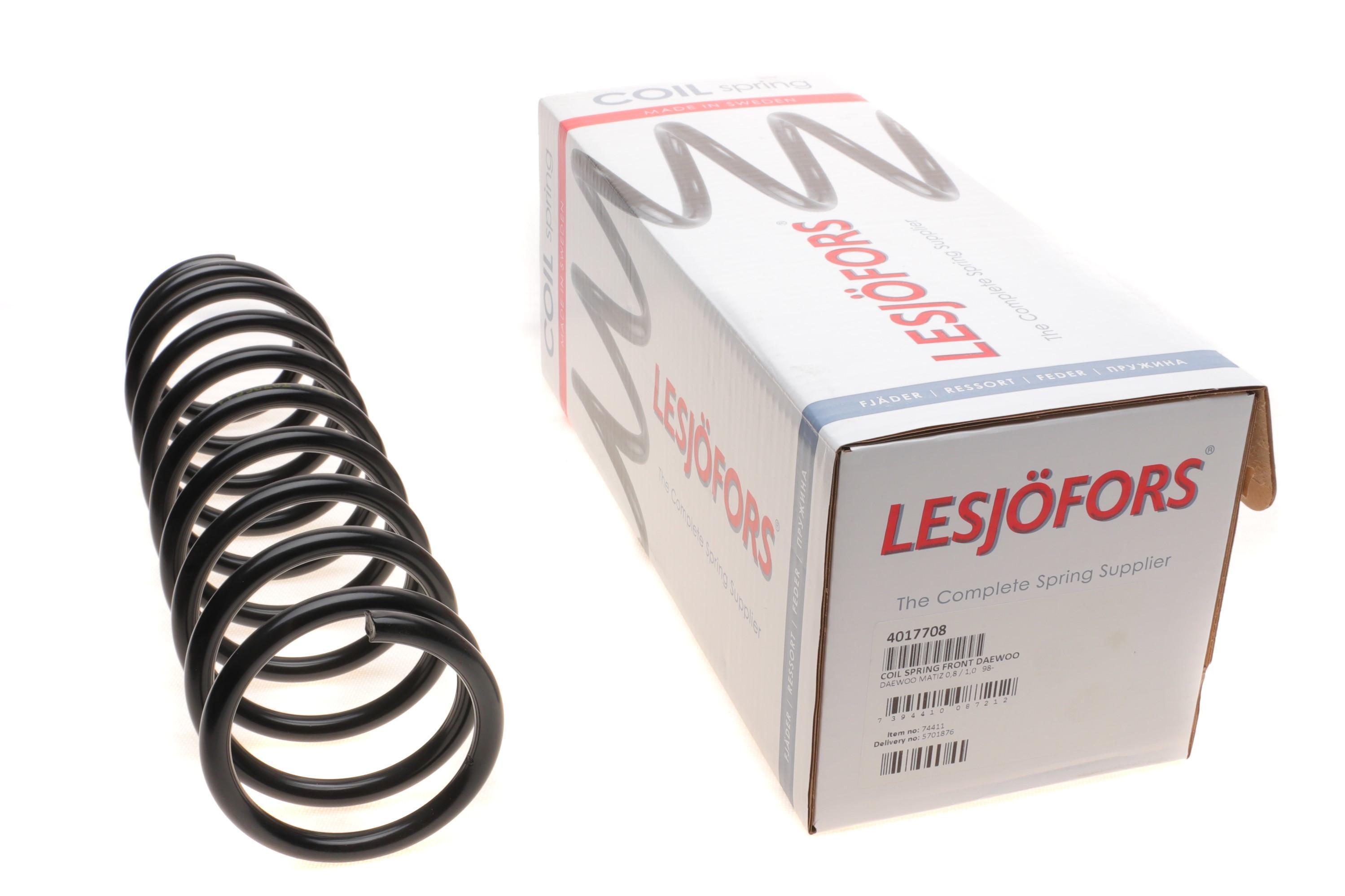 Пружина (передня) Daewoo Matiz 0.8/1.0 98- (нах.зад.частина)