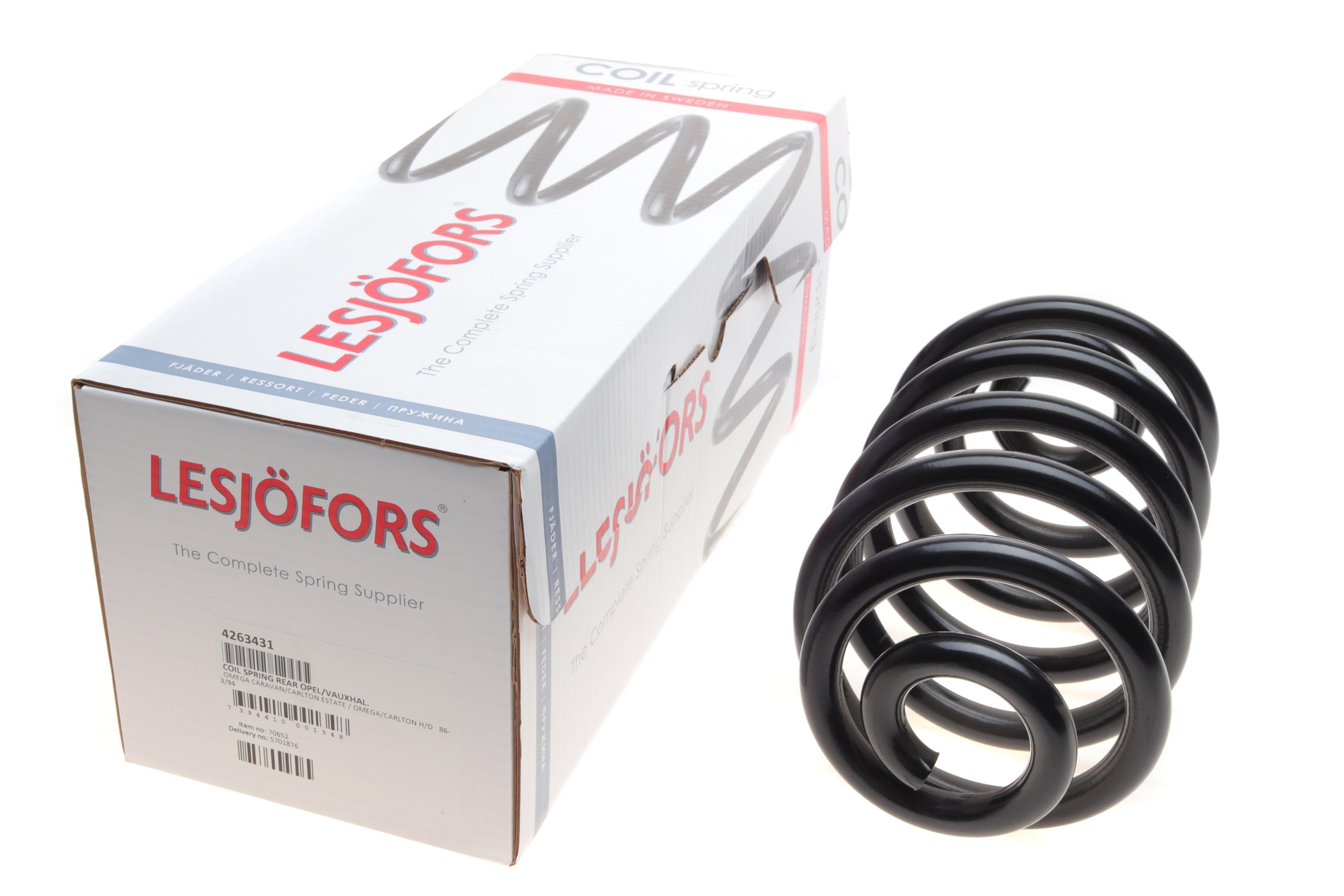 Пружина (задня) Opel Omega A 1.8-3.0/2.3D/TD 86-94 (седан HD/унив.) (з пост.d)