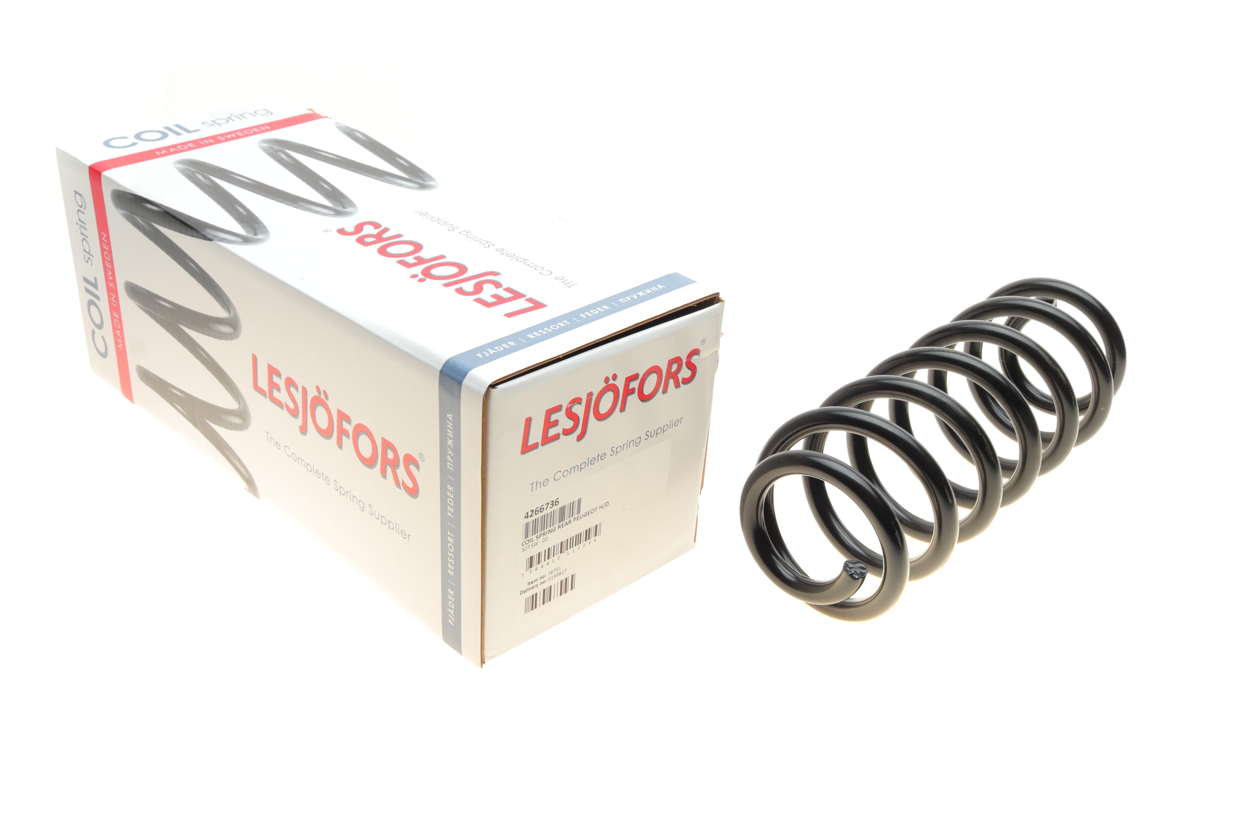 Пружина (задня) Peugeot 307 1.4-2.0HDi/1.4-2.0 16V 09-14 (універсал/кабріолет) (HD)