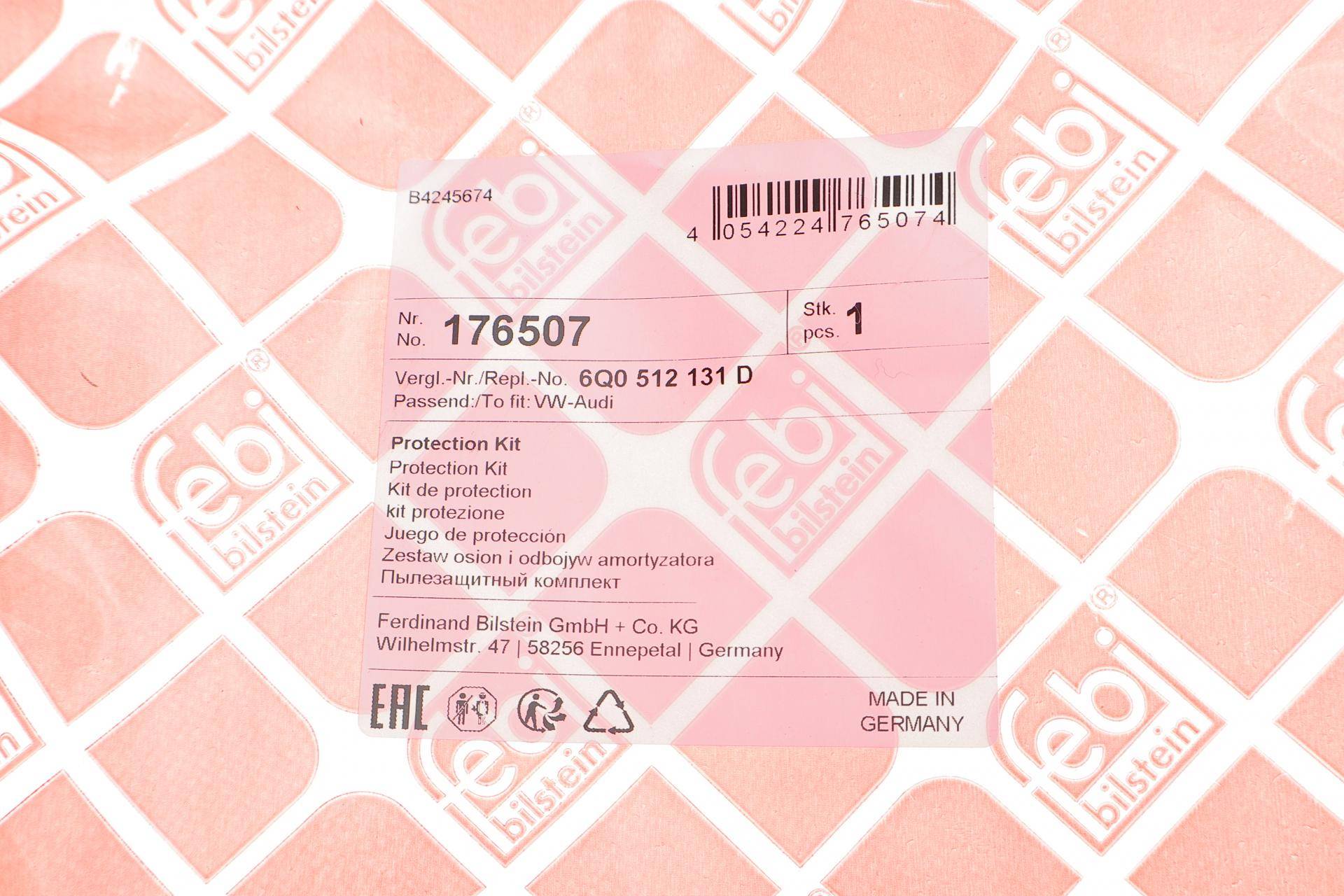 Пильник + відбійник амортизатора (заднього) Seat Ibiza III/IV 02-15 (к-кт 2шт)