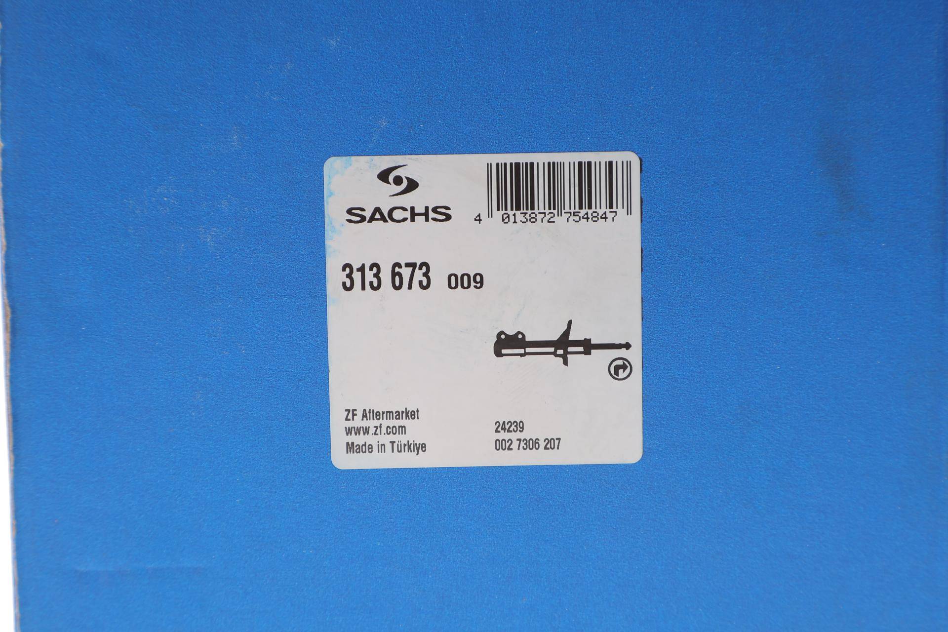 Амортизатор (передній) Peugeot 207 1.4 06-15 (R)