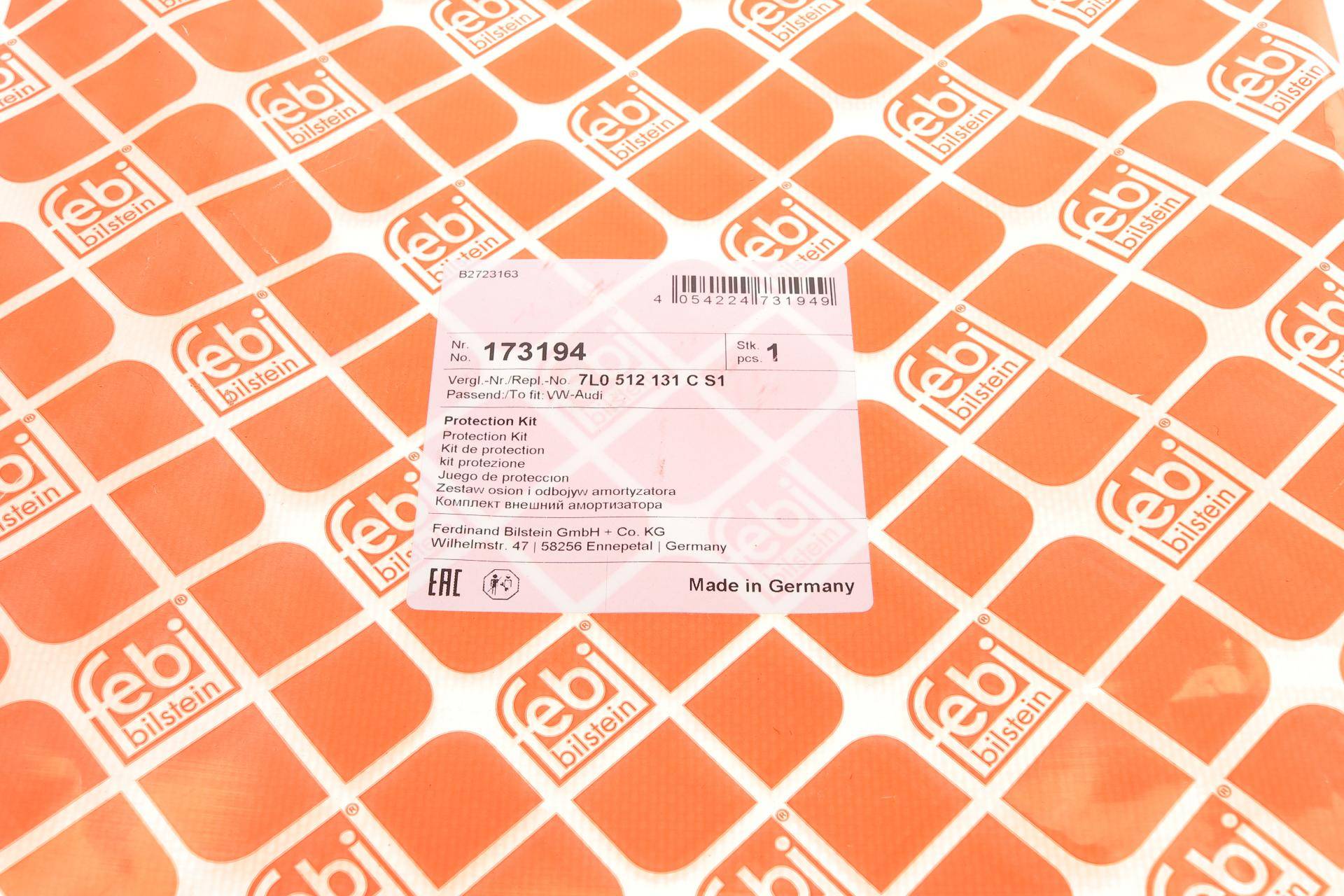 Пильник + відбійник амортизатора (заднього) Audi Q7 06-15/VW Touareg 02-14