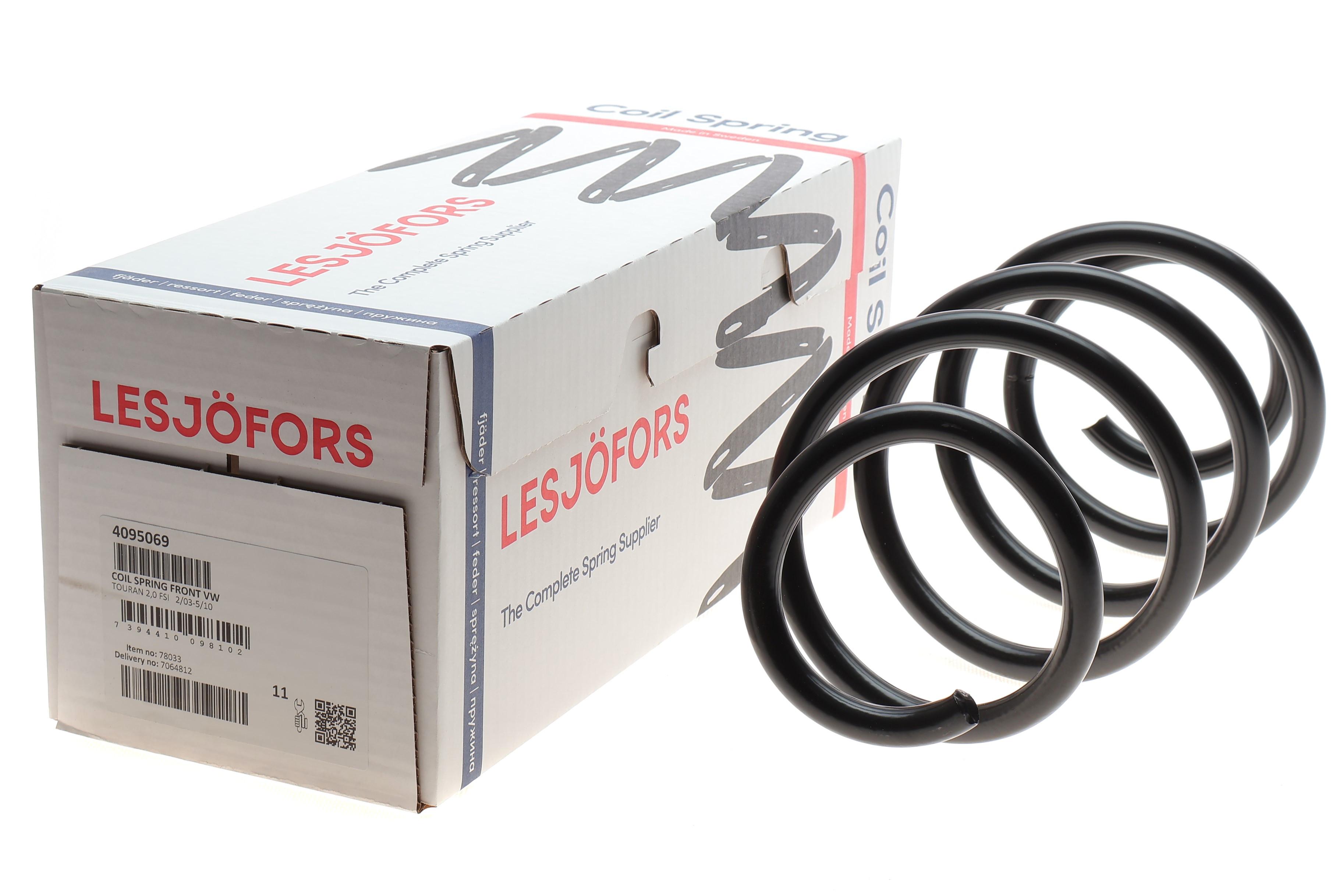 Пружина (передня) VW Touran 2.0 FSI 03-07 (вен)