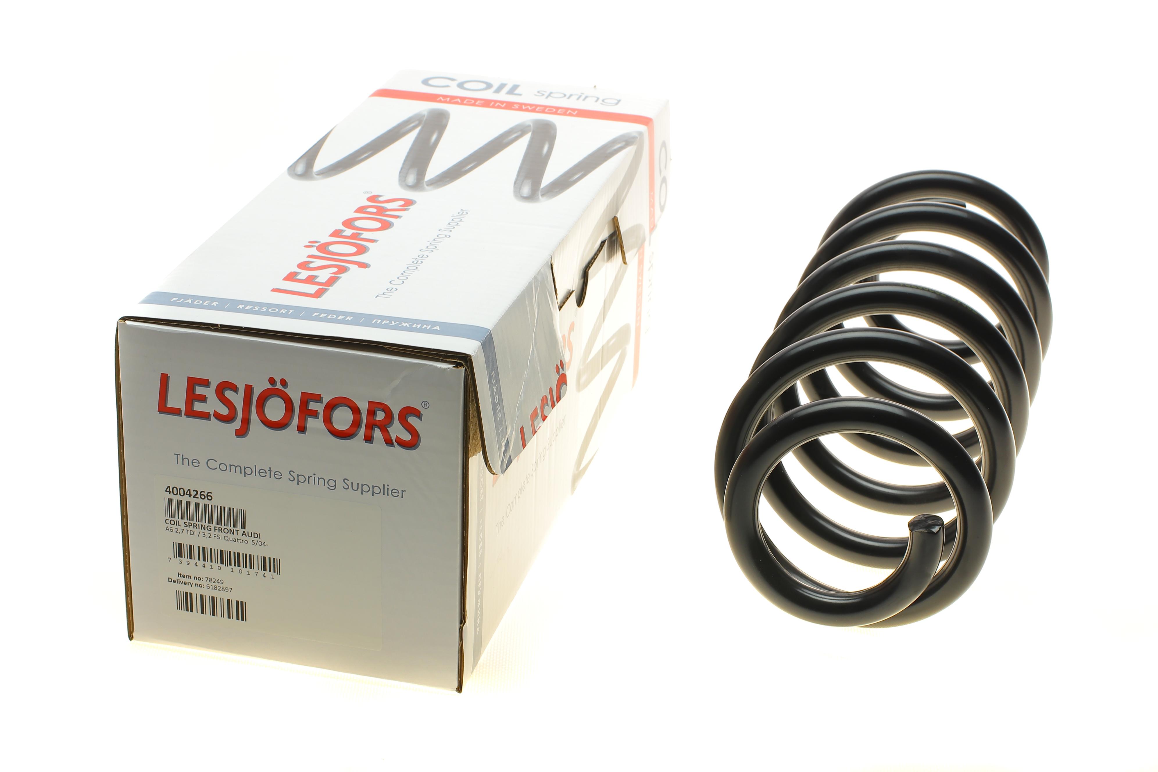 Пружина (передня) Audi A6 2.7TDI/3.2FSI quattro 04-11 (седан/універсал) (без спорт.ход.ч.)