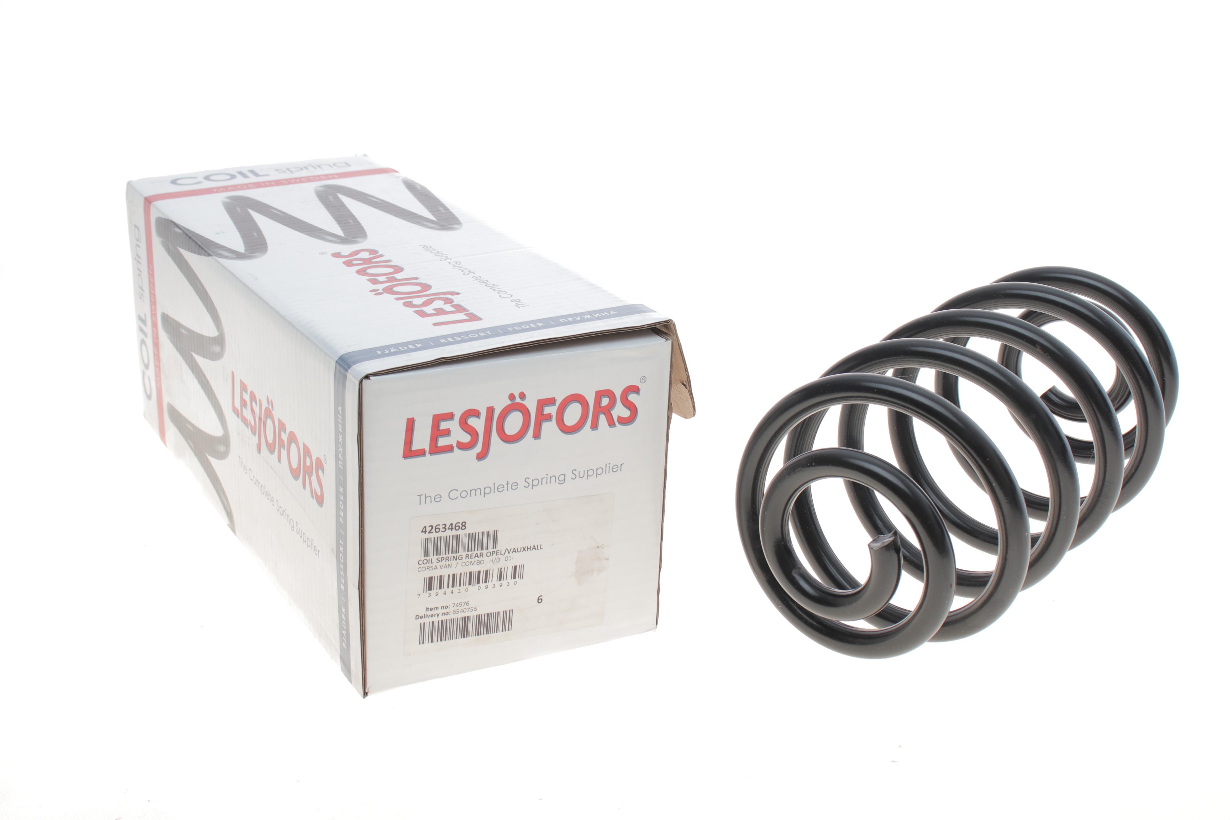 Пружина (задня) Opel Combo 1.3-1.7CDTI/1.4-1.6 01- (фургон/вен) (з пост.d) (не для підвищ.нагр) (HD)