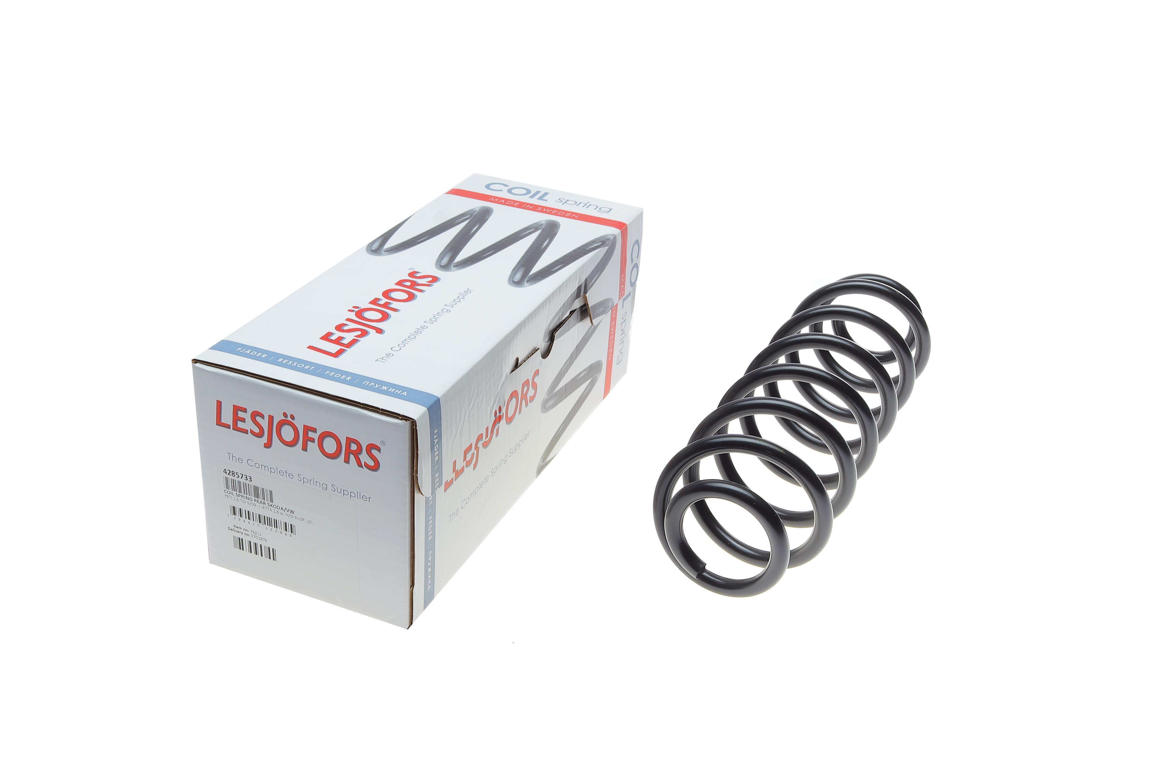 Пружина (задня) Skoda Octavia II 1.6 04-13/VW Jetta IV 11- (з посил.ход.ч)/Skoda Yeti 1.6TDI 10-15