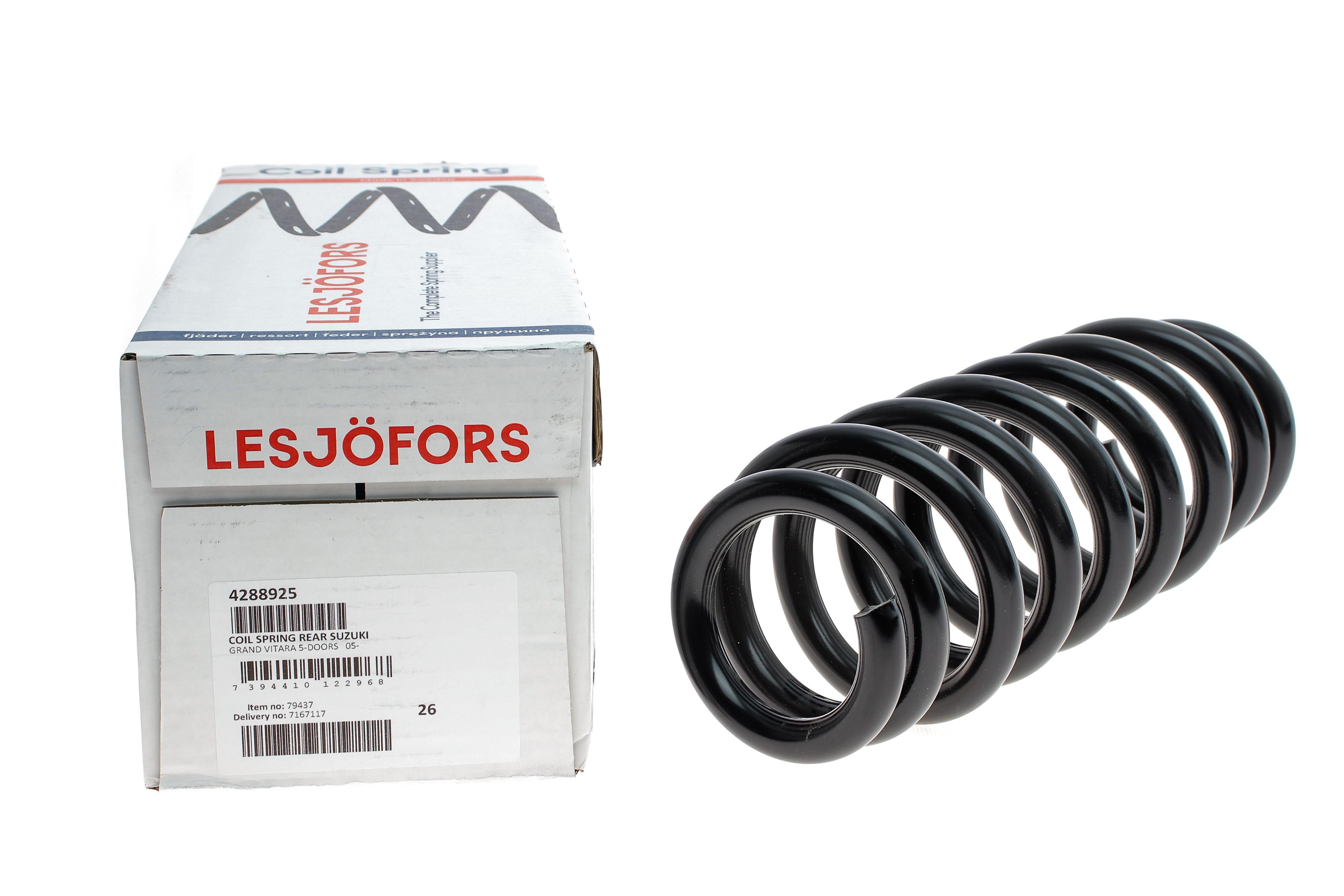 Пружина (задня) Suzuki Grand Vitara II 1.6/1.9DDiS/2.0/2.4 05- (всюдихід) (повноприв.) (5 дверей)