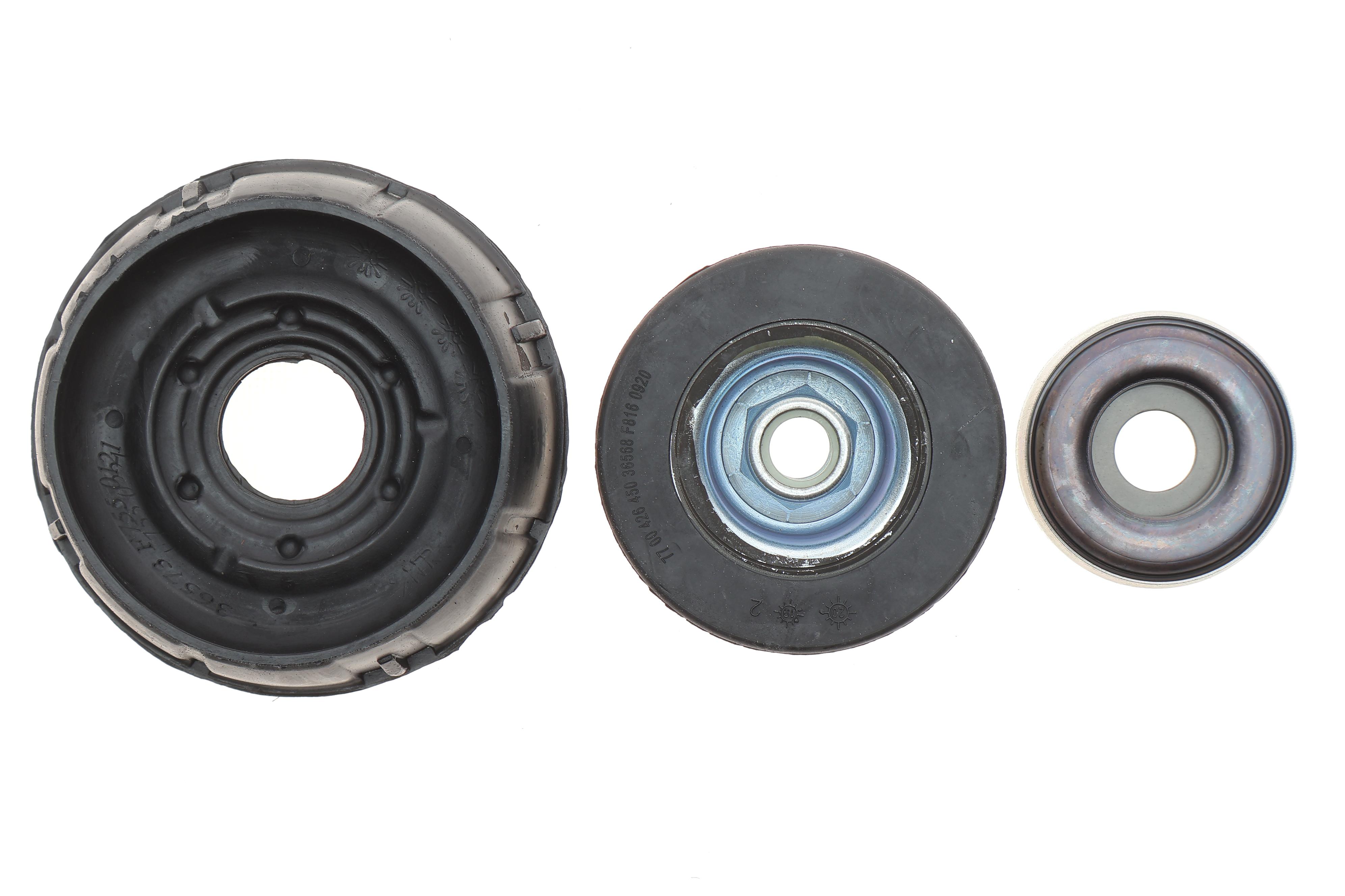 Подушка амортизатора (переднього) + підшипник Renault Kangoo 97- (SNR)