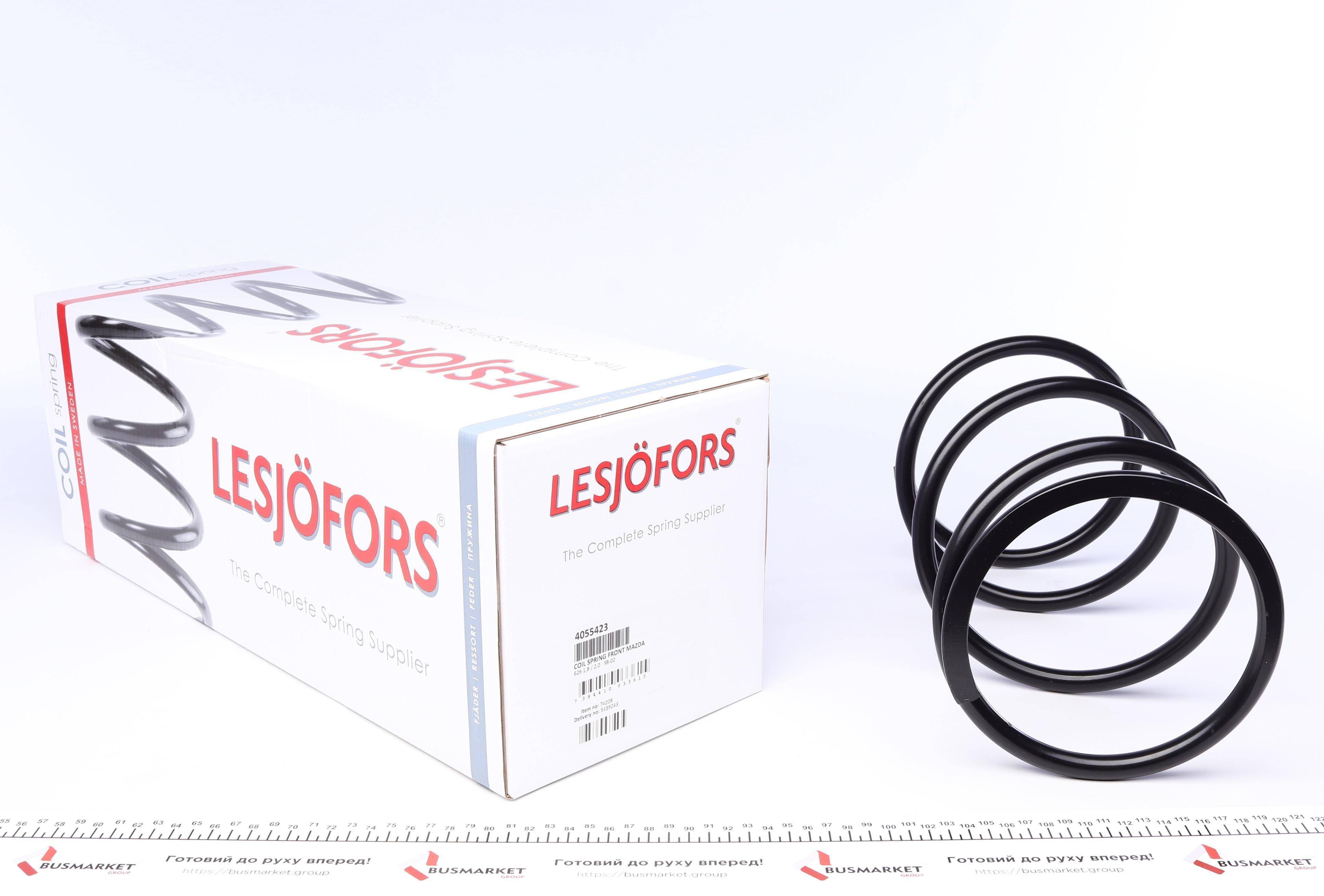 Пружина (передня) Mazda 626 V 1.8/1.9/2.0 97-02 (седан/універсал/нах.зад.частина)