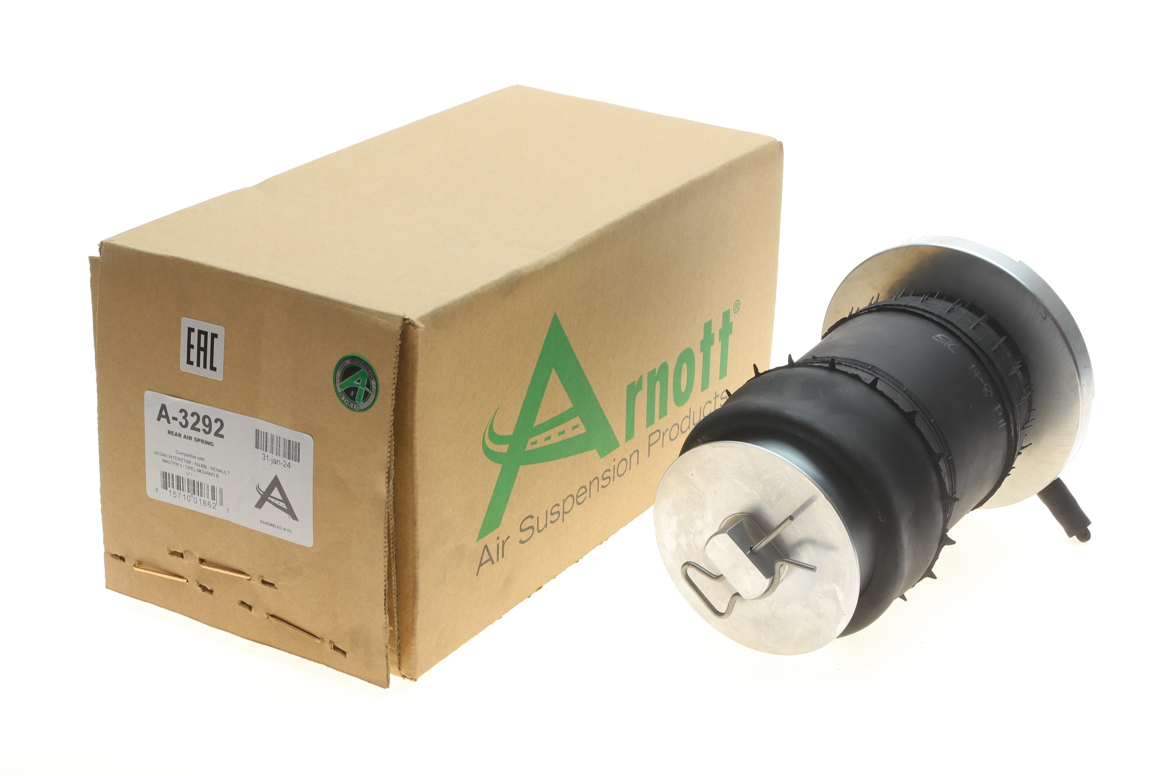 Подушка пневмопідвіски (ззаду) Renault Master/Opel Movano 98-