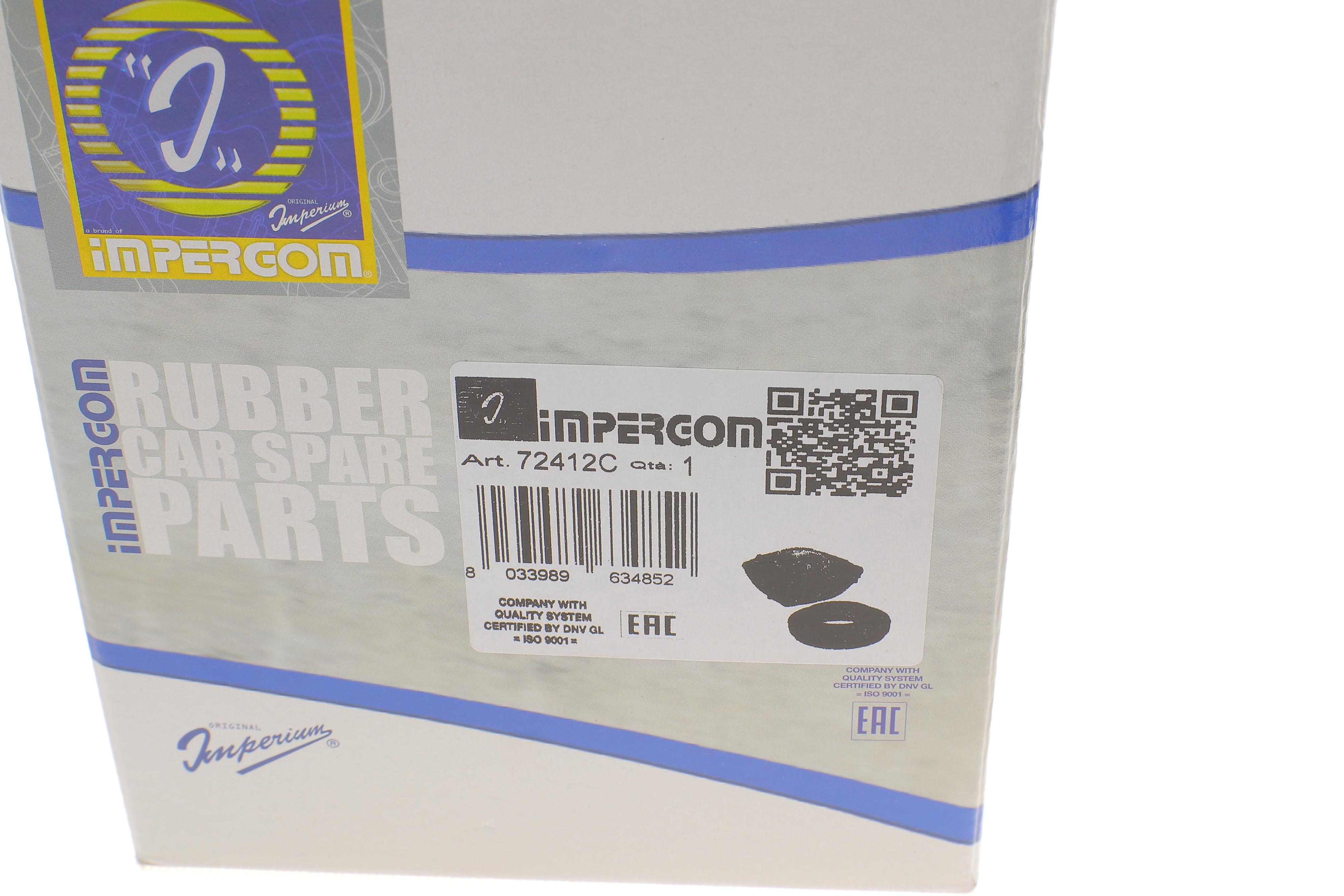 Подушка амортизатора (переднього) + підшипник Nissan Juke/Leaf 10- (R) Impergom